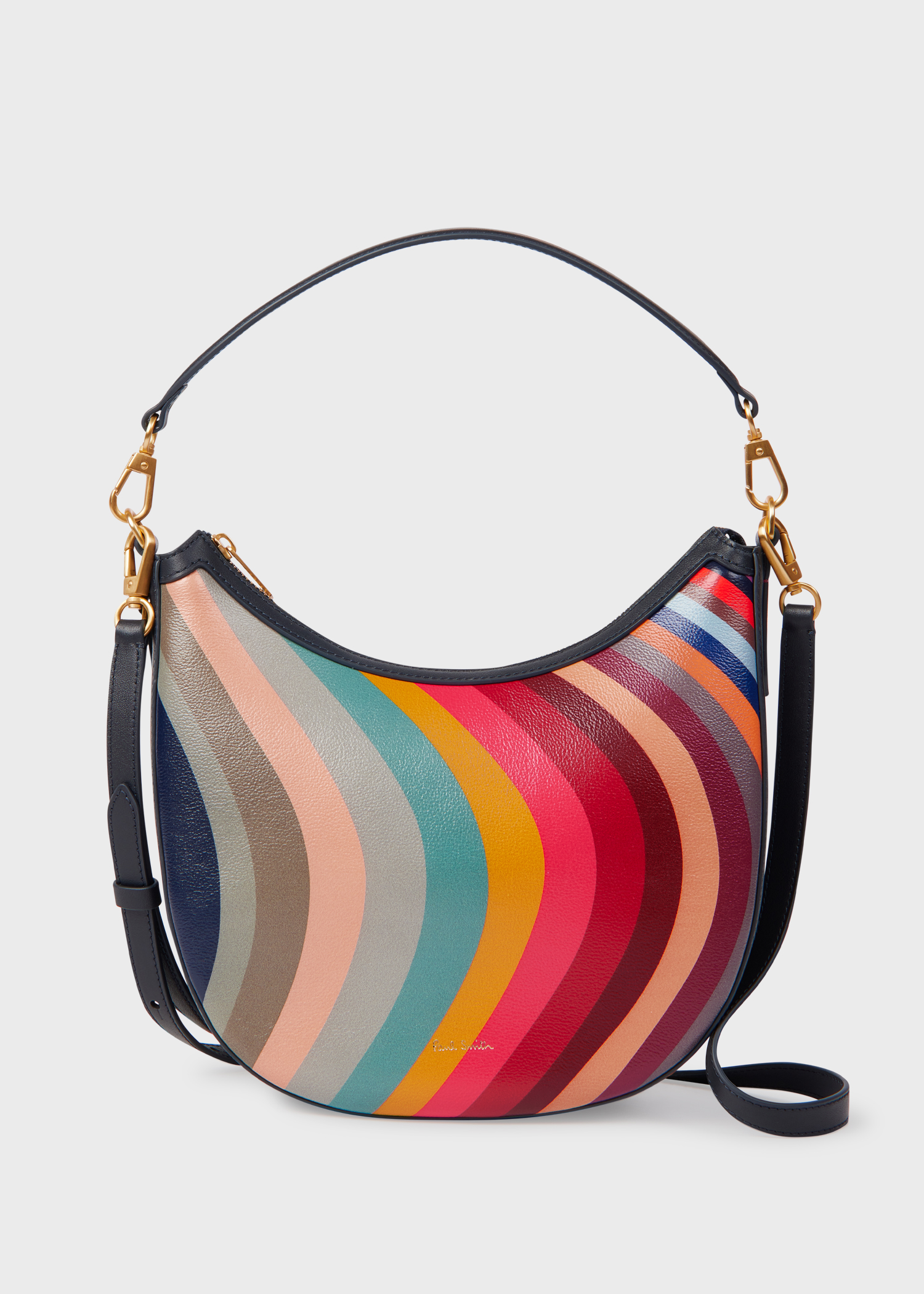 Paul Smith Women S Swirl Leather Mini Hobo Bag King S Cross