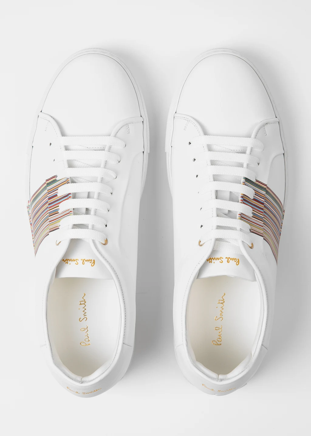 Paul smith hot sale basso trainers white