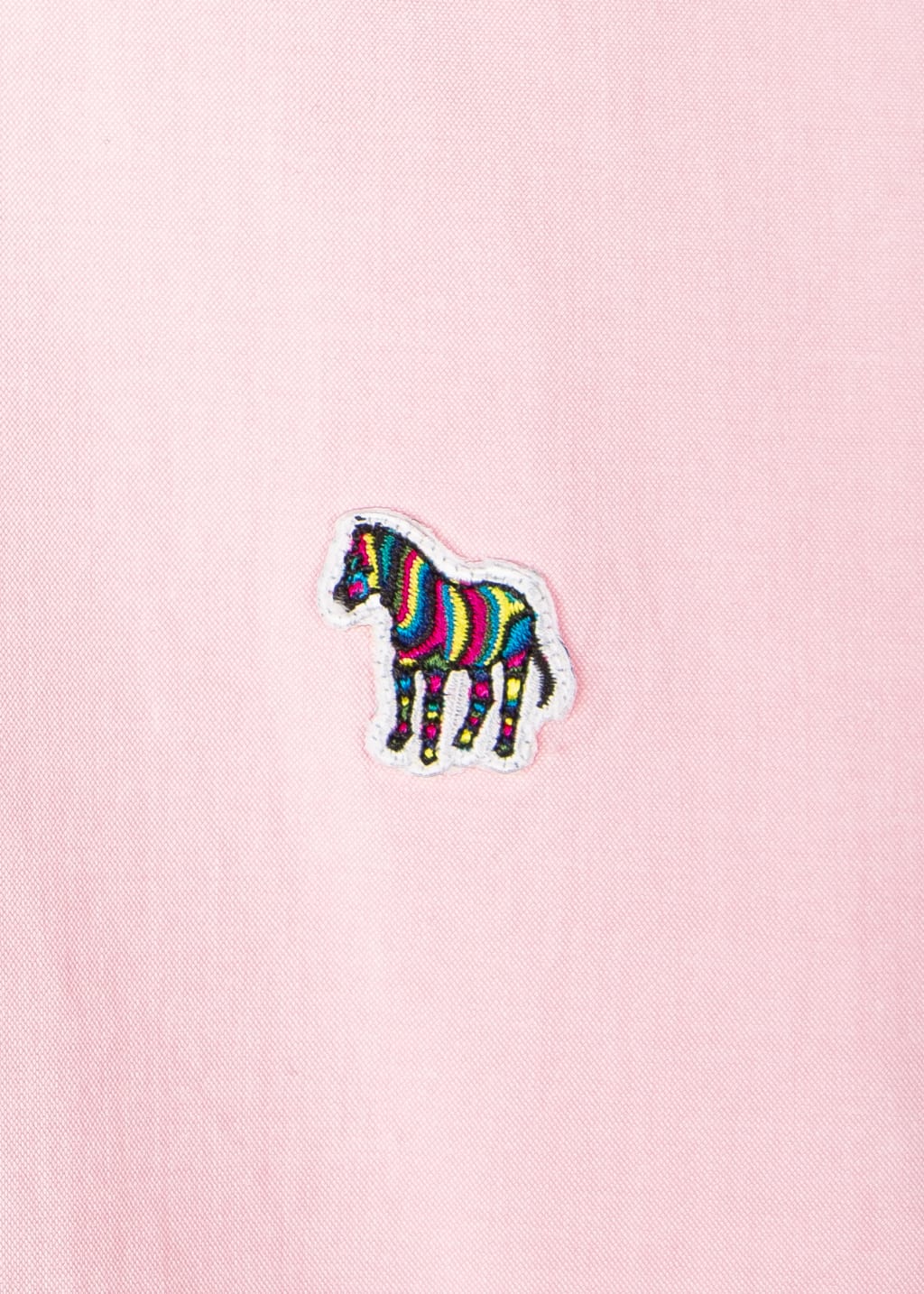 Men's Pink Organic Cotton Zebra Shirt