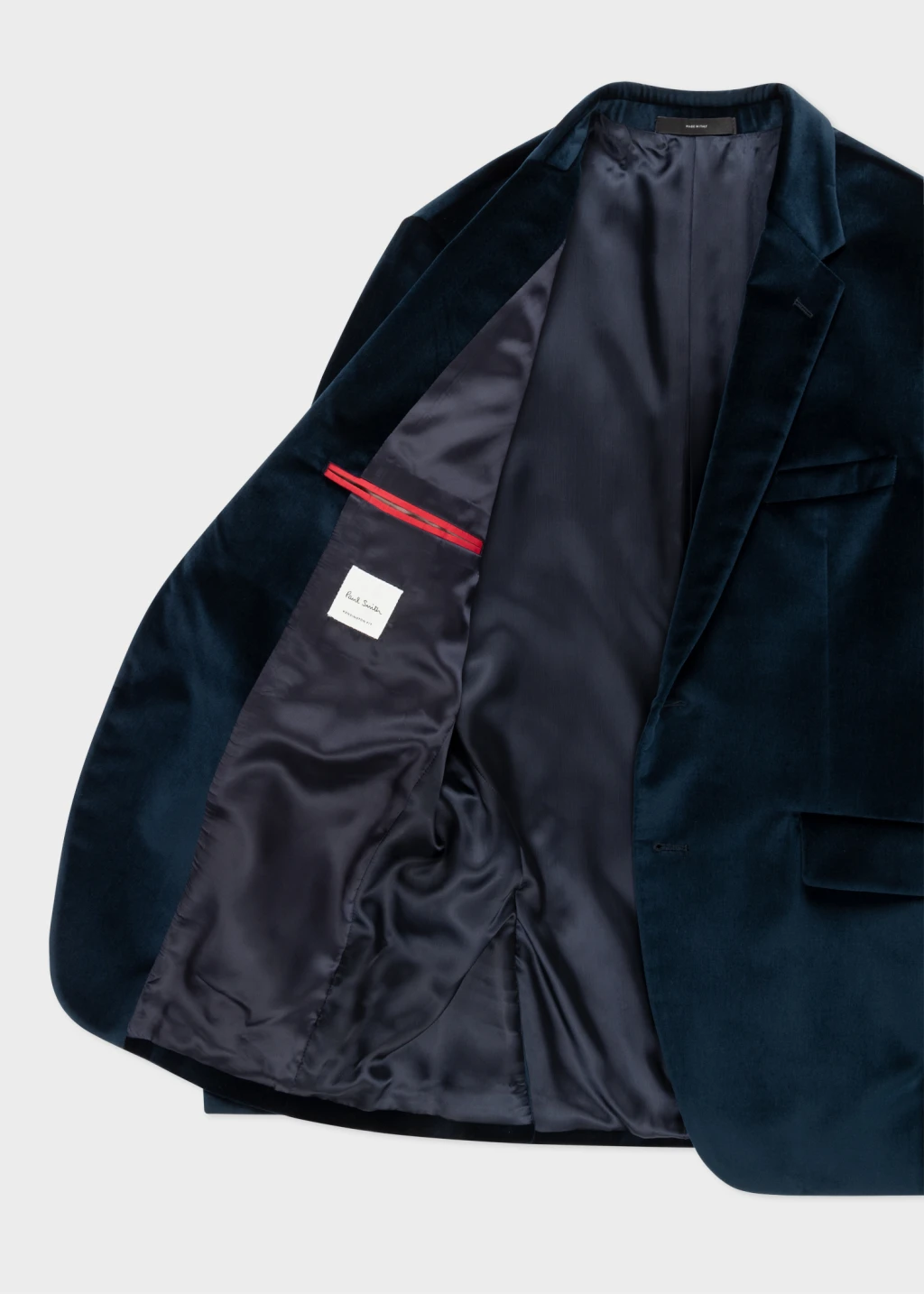 paul smith blue velvet jacket