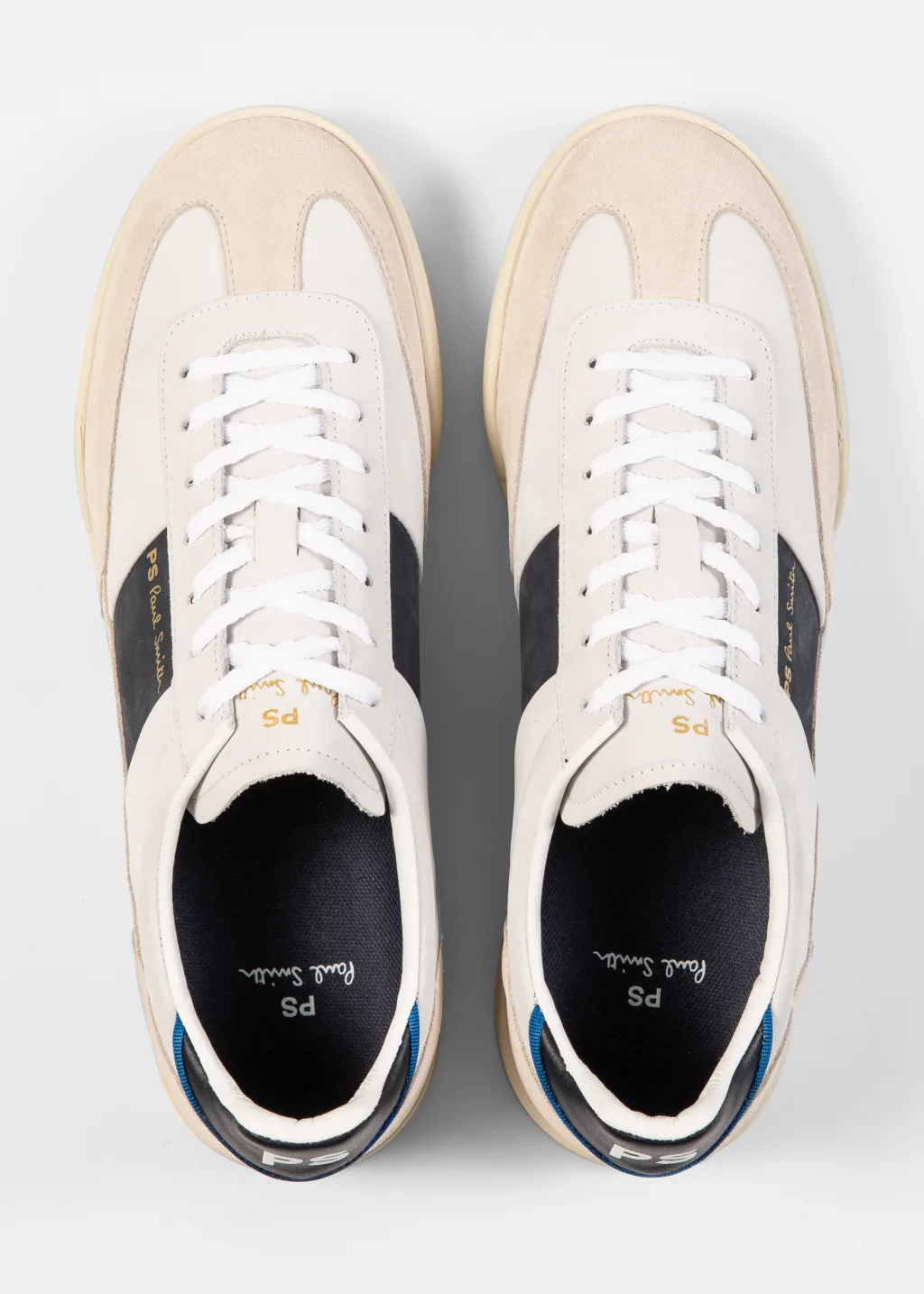 Mens white paul smith 2024 trainers