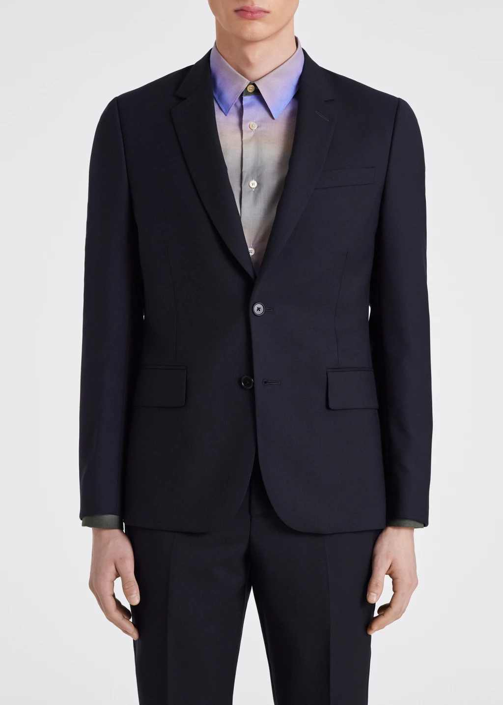 The Soho - Tailored-Fit Navy Wool 'A Suit To Travel In'