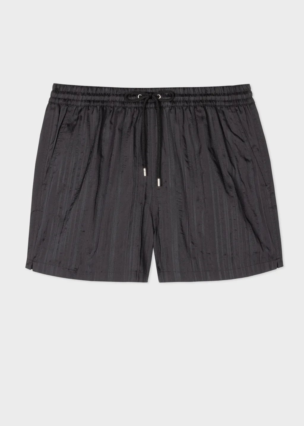 Men's Black 'Shadow Stripe' Swim Shorts