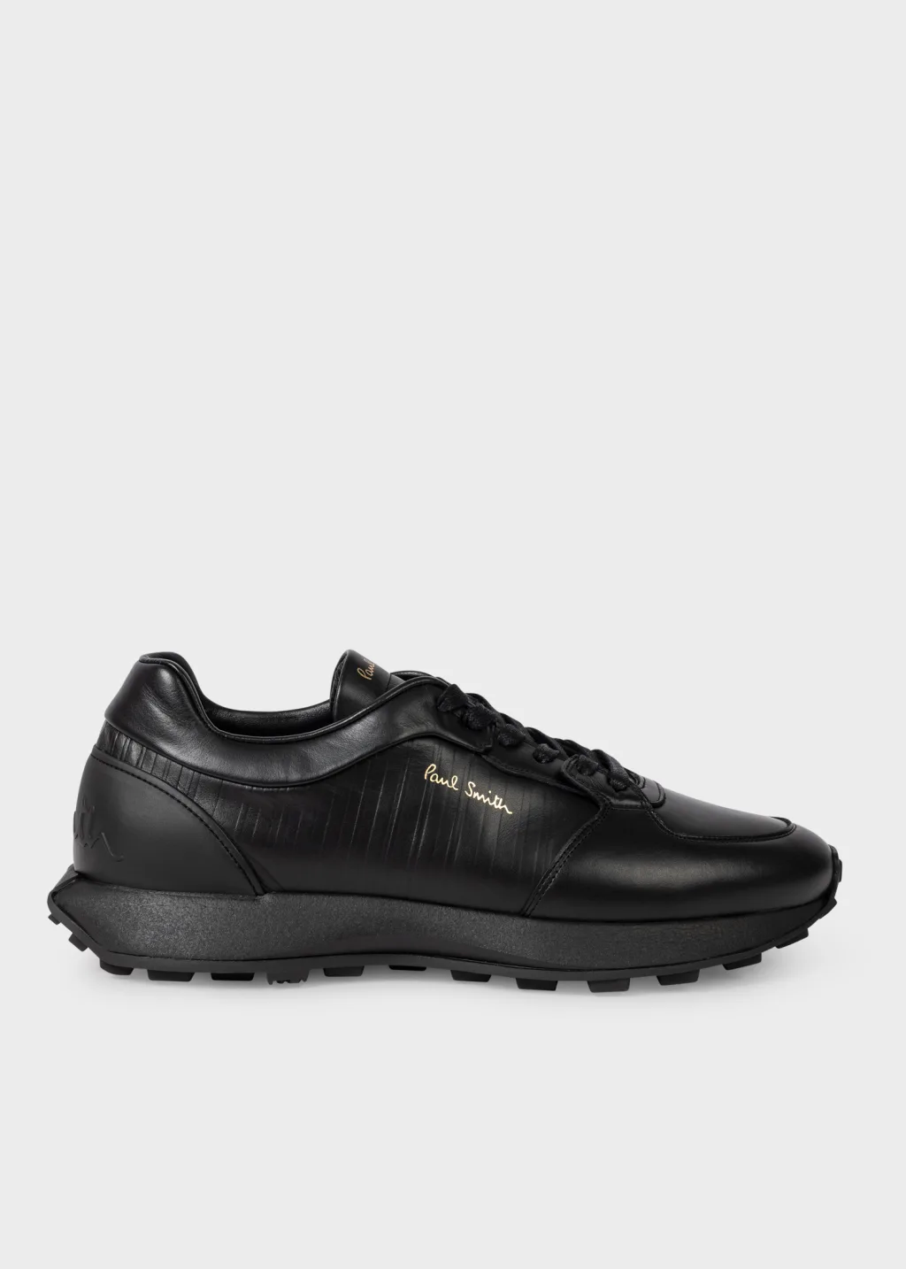 Paul smith cheap black leather shoes