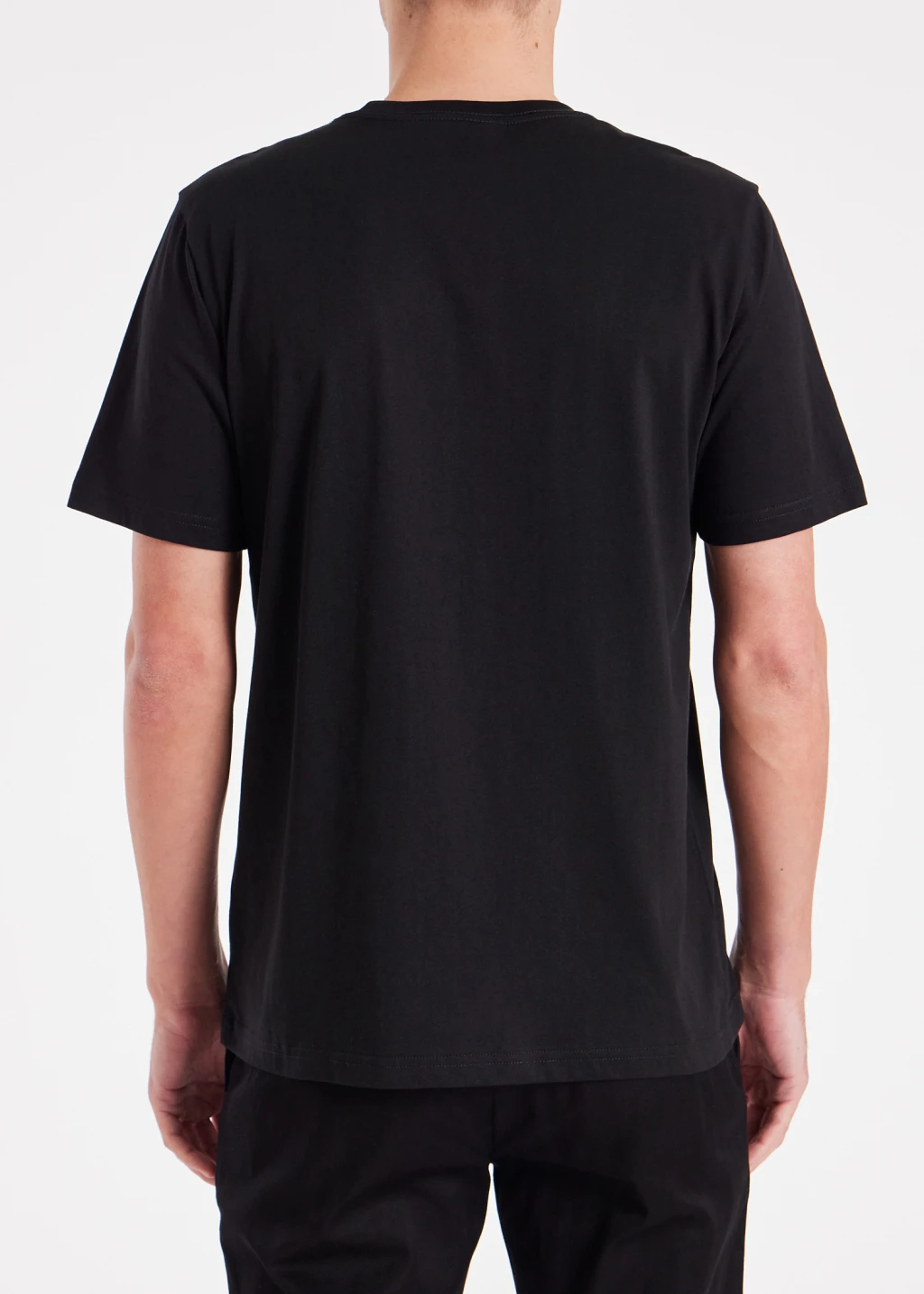 Men's Black 'Skull' Print T-Shirt