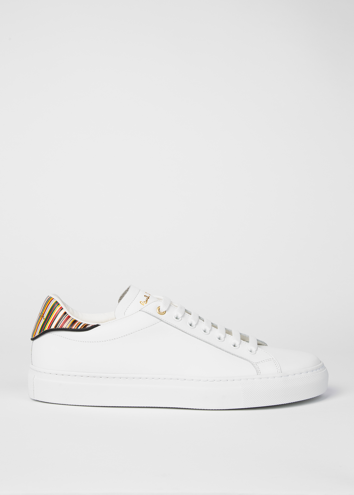 スニーカー BOSS Polished-leather trainers with signature-stripe trim HUGO BOSS | Designer Sneakers for Men
