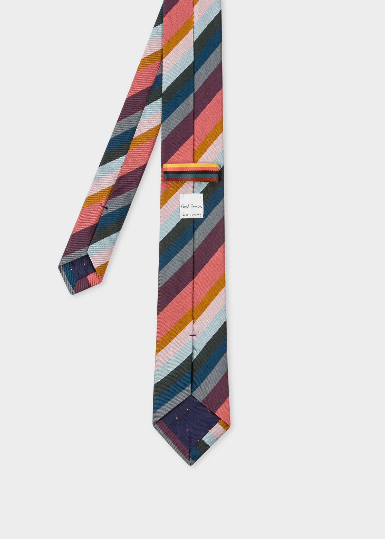 ネクタイ Paul Smith MEN TIE BLOCK STRIPE (M1A.0TIE.N41530 20 PINK) Paul Smith MEN TIE BLOCK STRIPE (M1A.0TIE.N41530 20 PINK