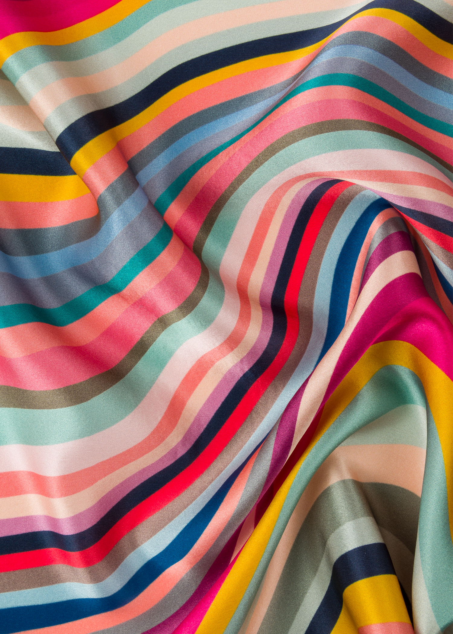 Women's Long 'Swirl' Silk Scarf