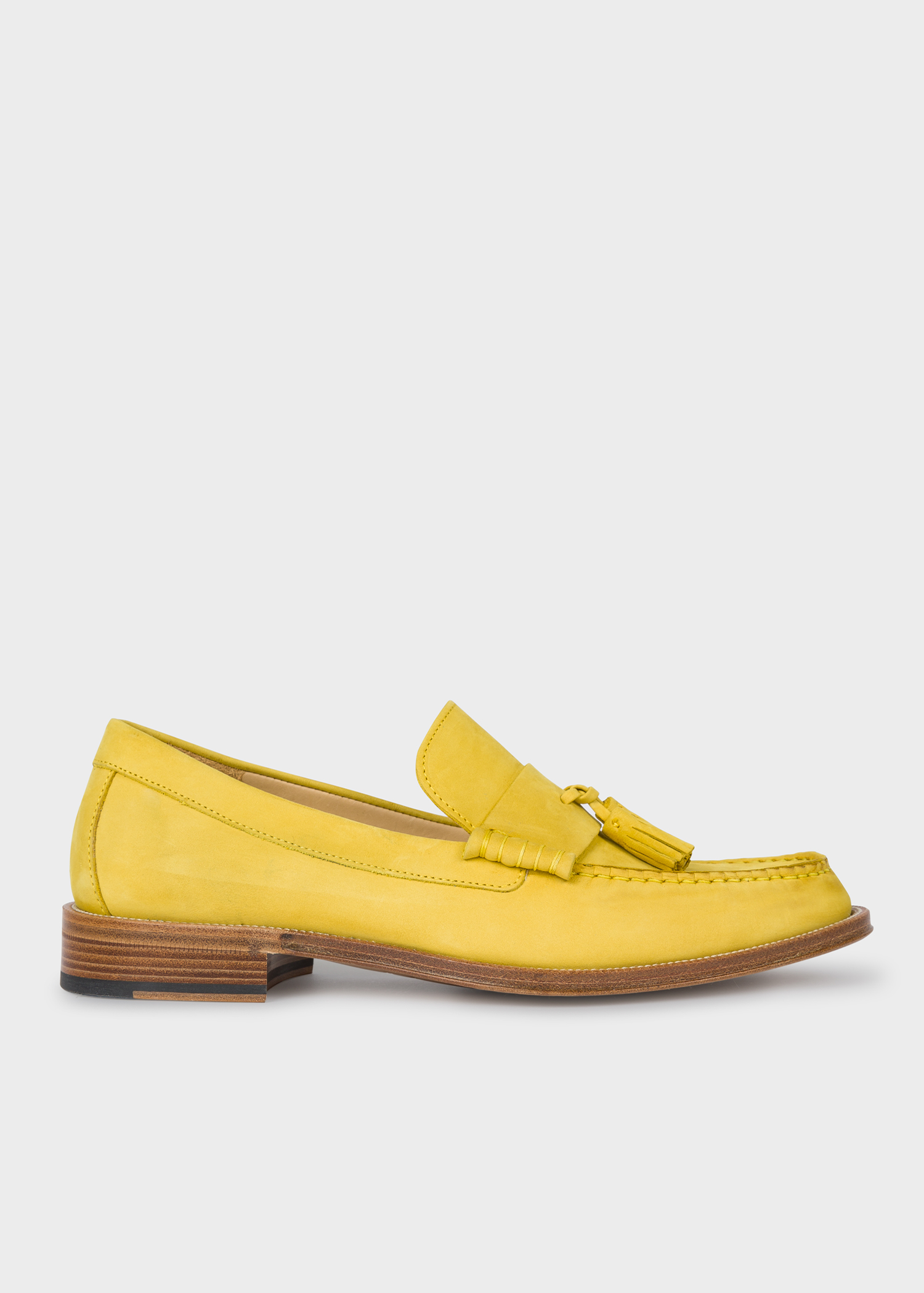 Men's Yellow Nubuck 'Lewin' Loafers