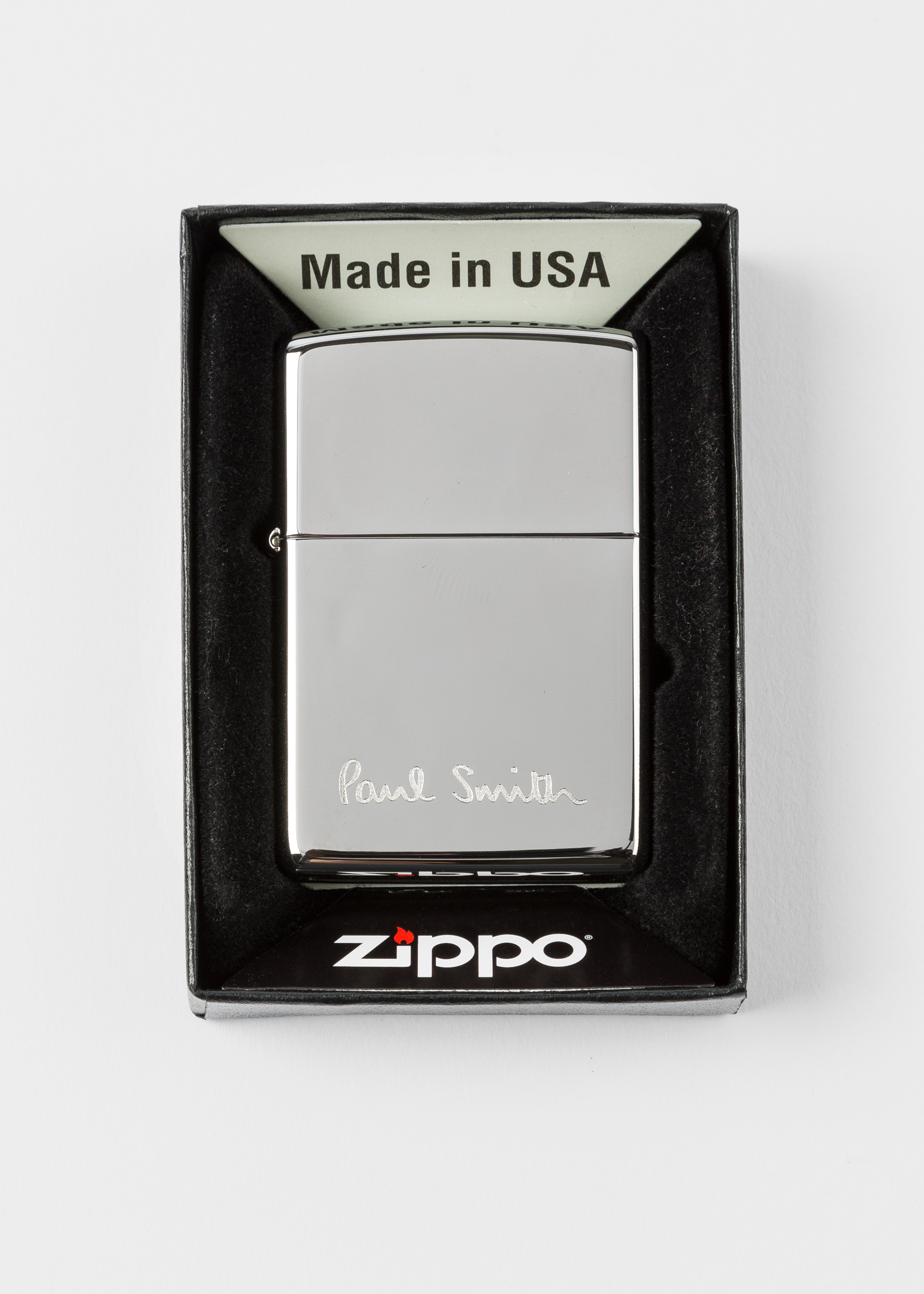 Paul Smith Logo Zippo Lighter
