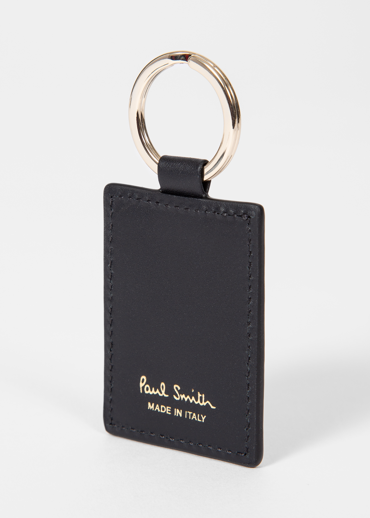 Paul store Smith smooth leather key case