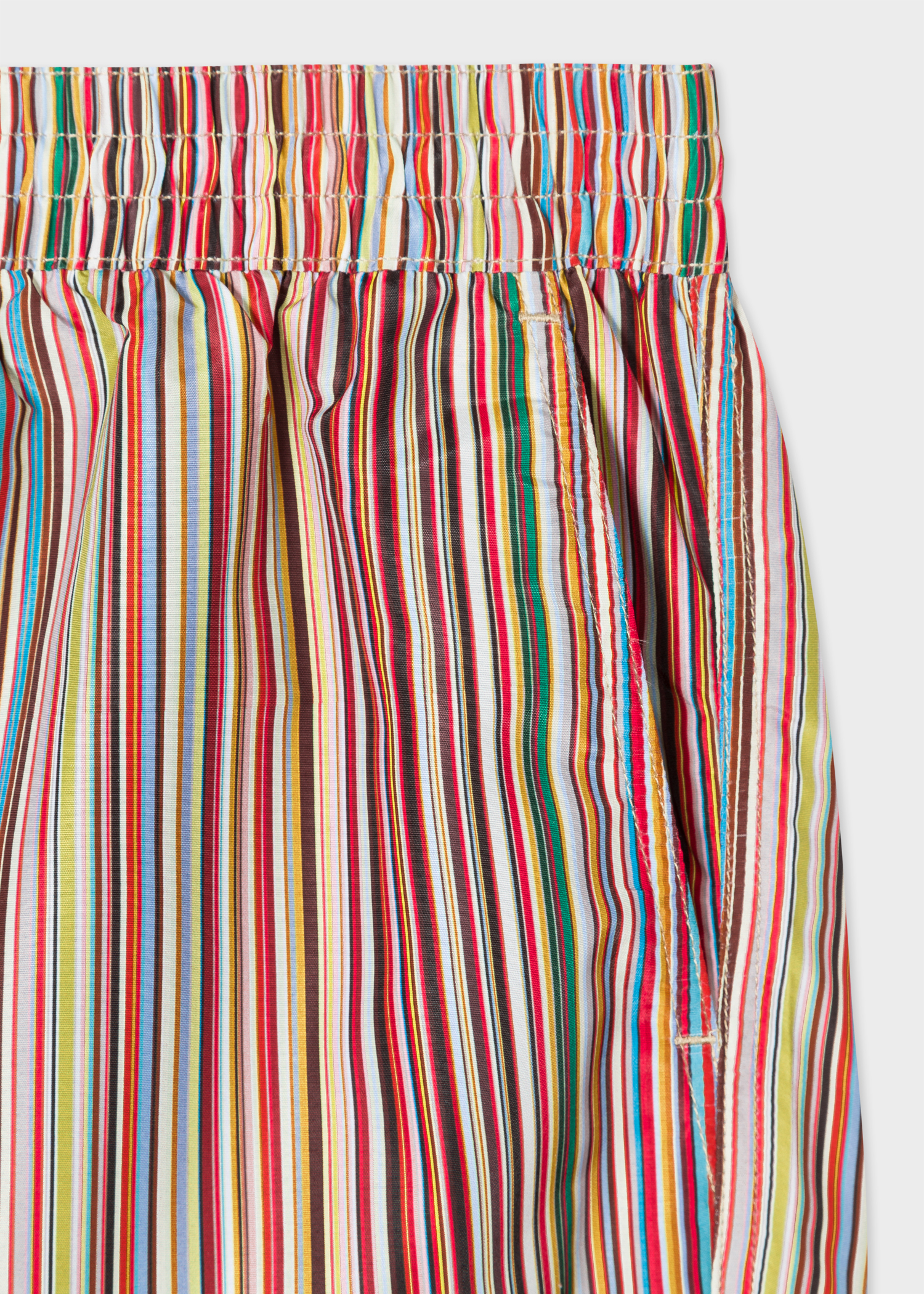 Paul smith hot sale stripe swim shorts