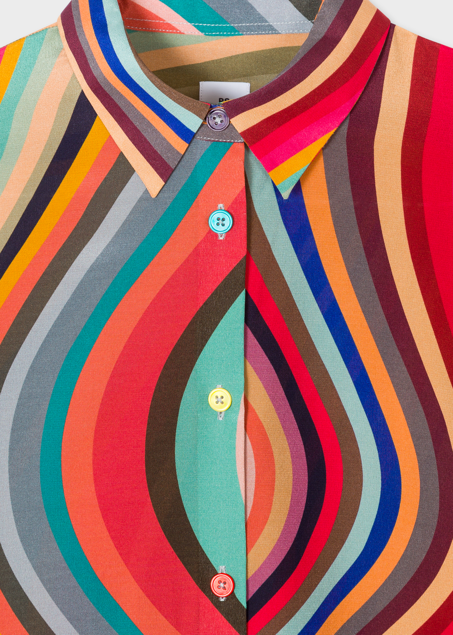 Women’s Swirl Silk Shirt