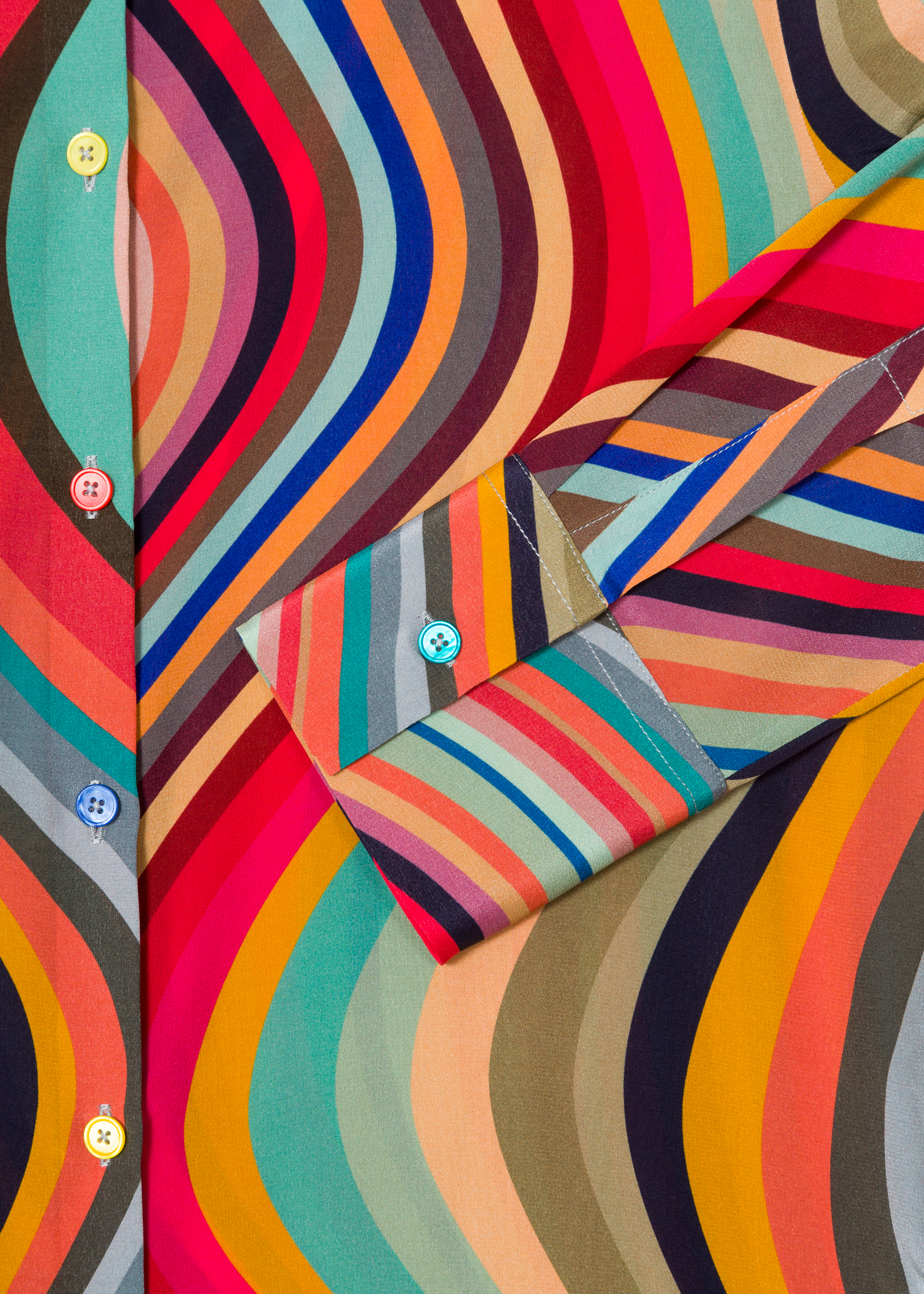 Women’s Swirl Silk Shirt
