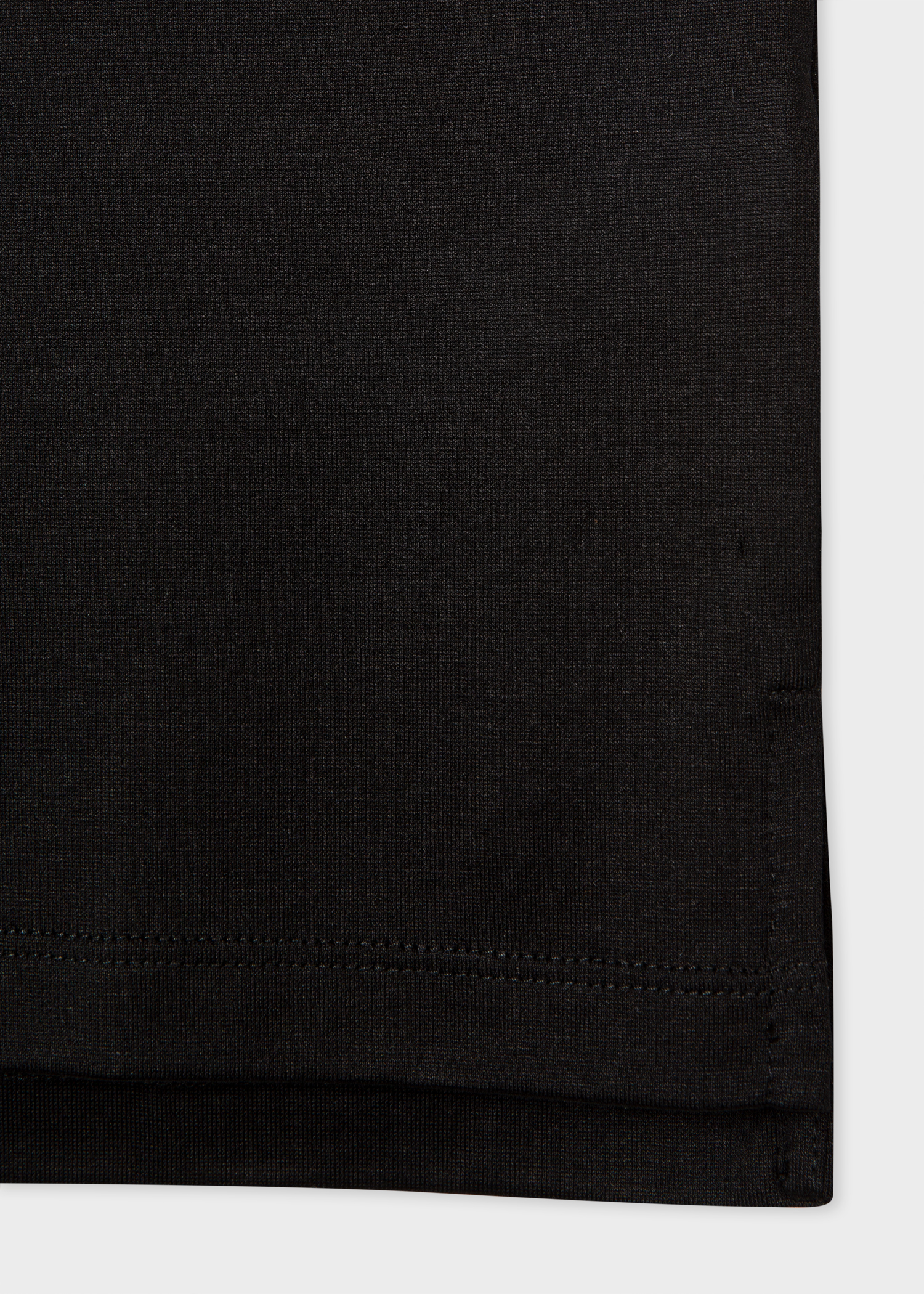 Men's Black 'Signature Stripe' Pocket T-Shirt