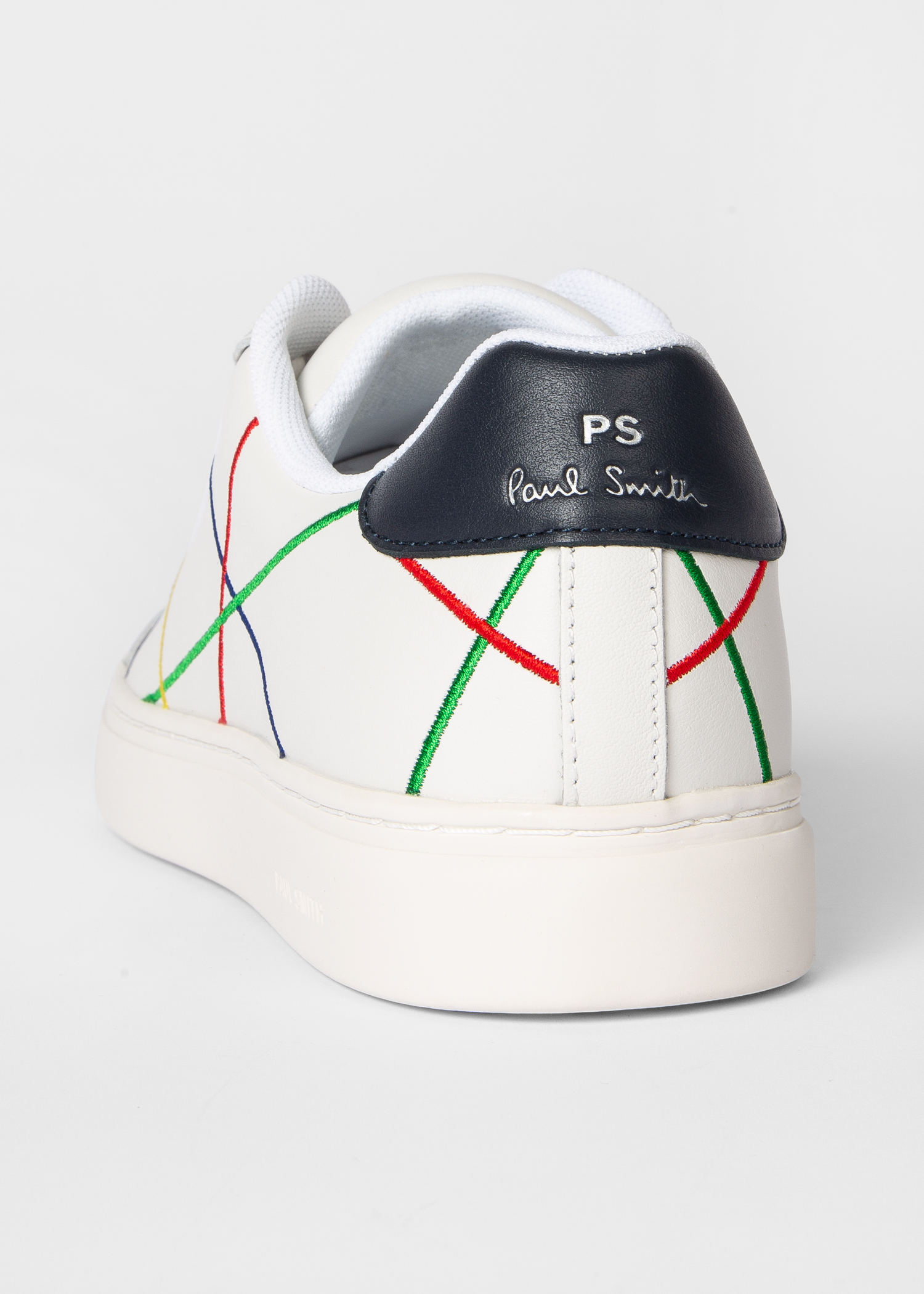 Paul Smith｜SNEAKERS (M2S HLS03 NCAS 79) Men's White Abstract 'Rex' Sneakers