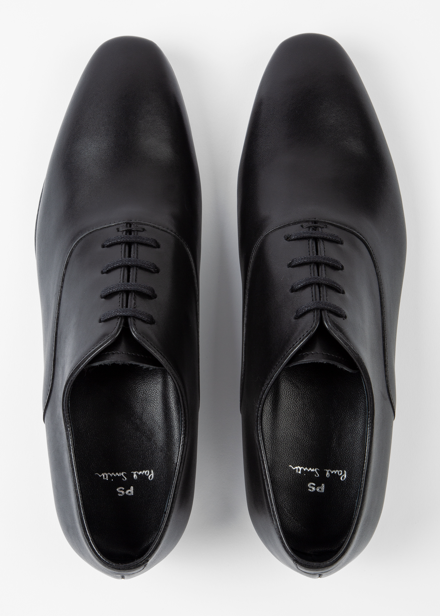 PS Paul Smith Men's Black Leather 'Fleming' Shoes | King's Cross