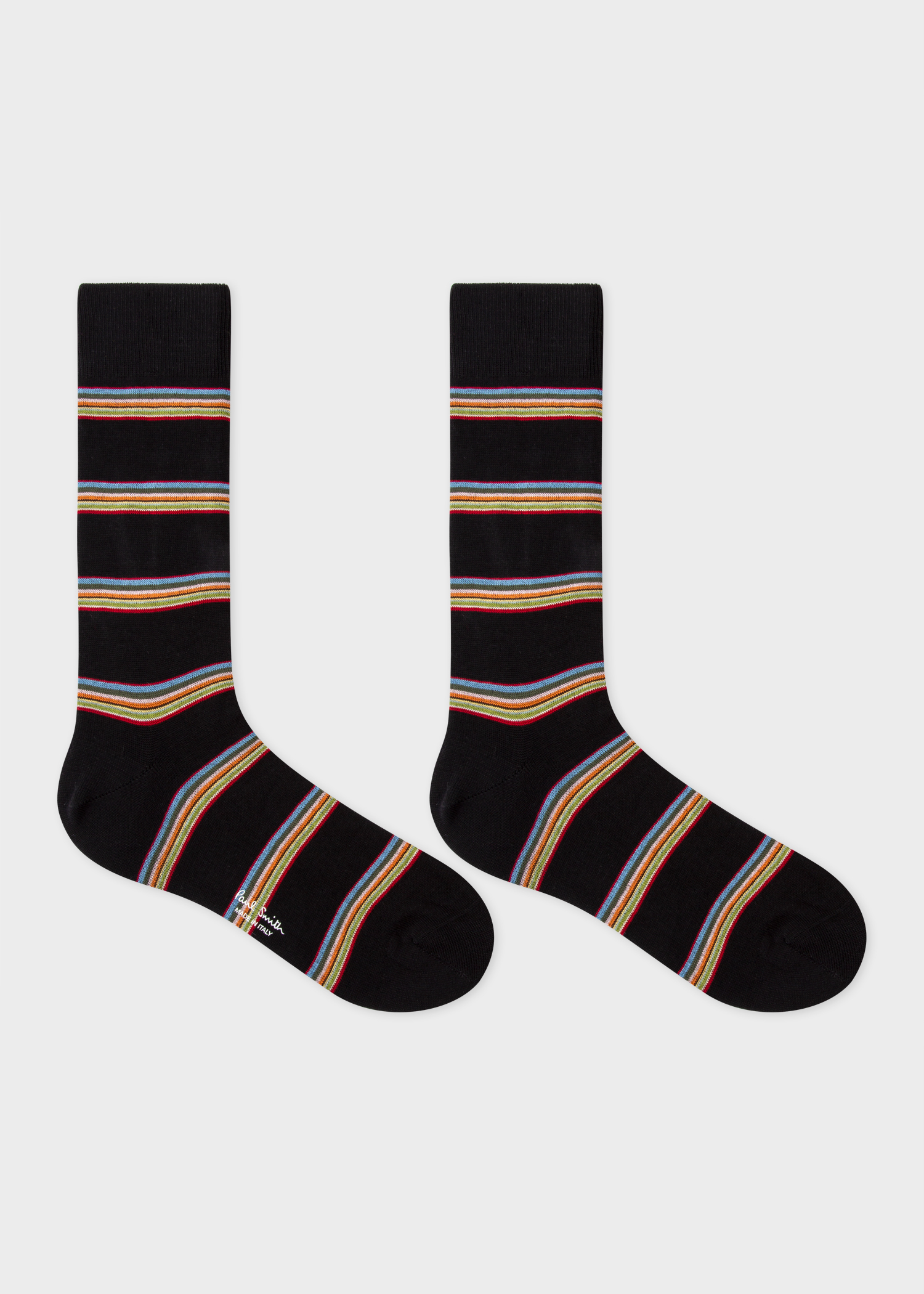 Black Block 'Signature Stripe' Socks