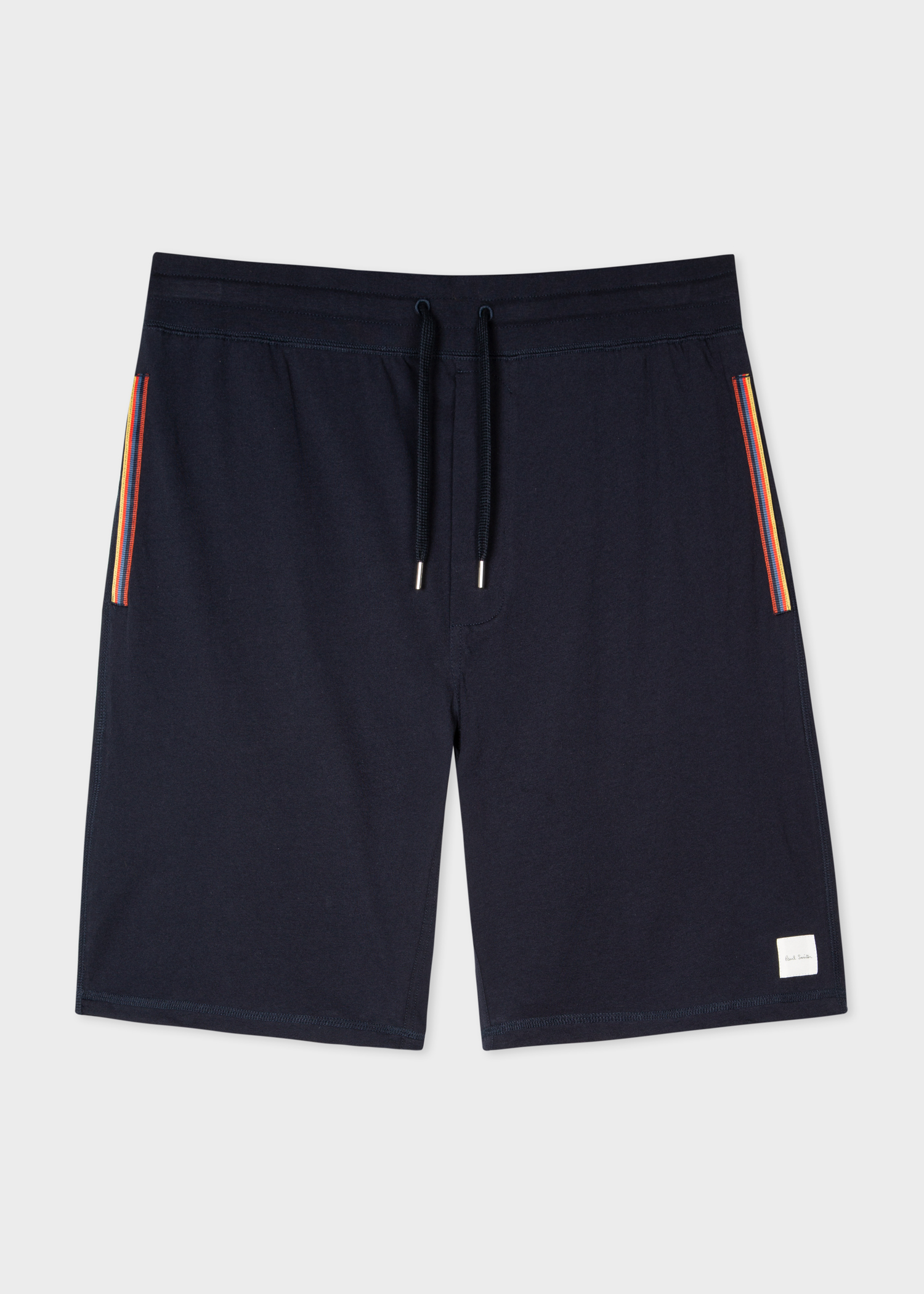 Men's Navy Jersey Cotton Lounge Shorts