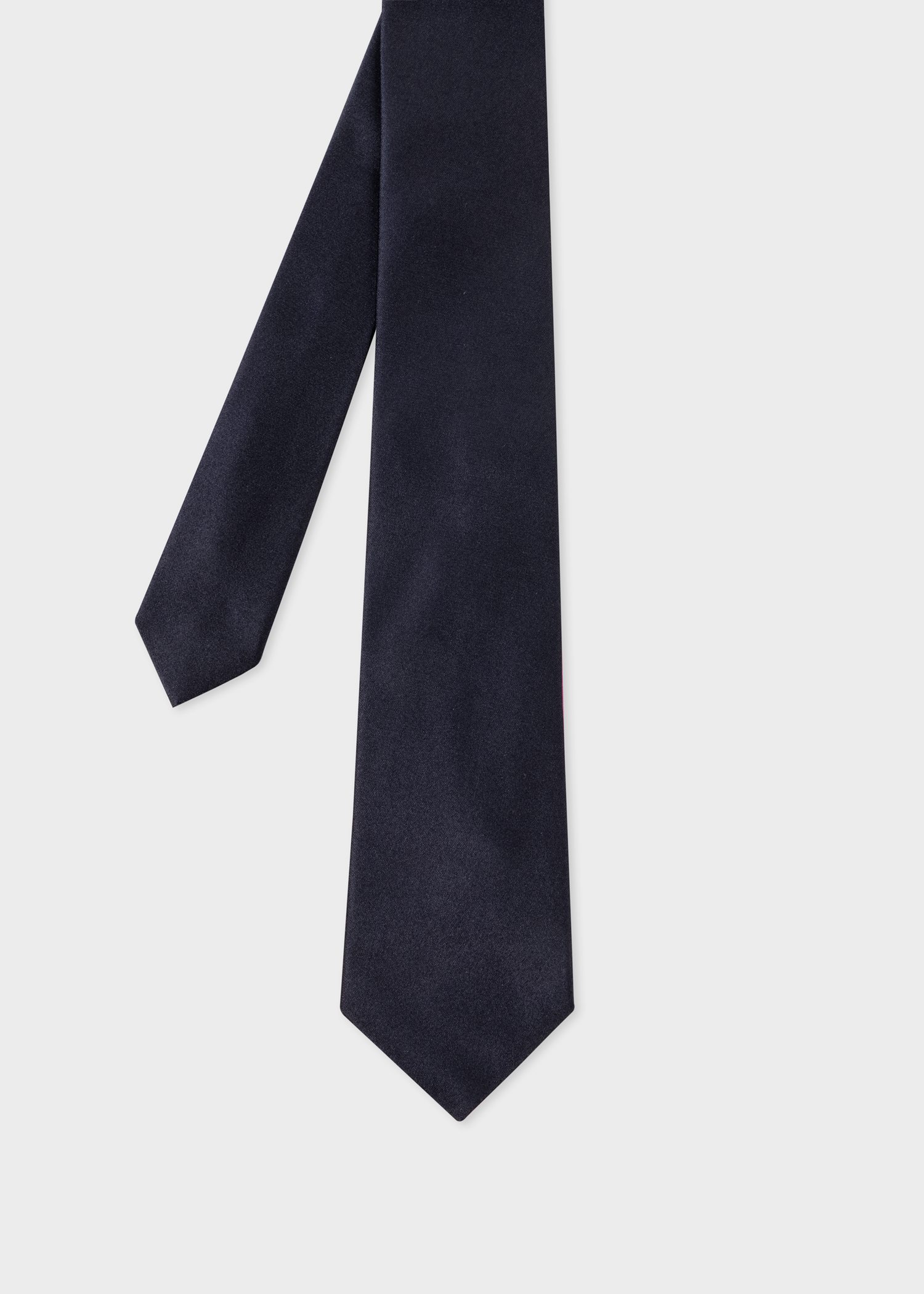 Black silk shop tie