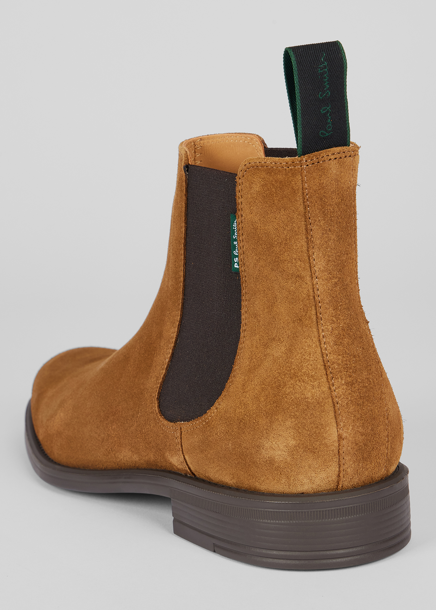 Paul smith blue suede best sale chelsea boots