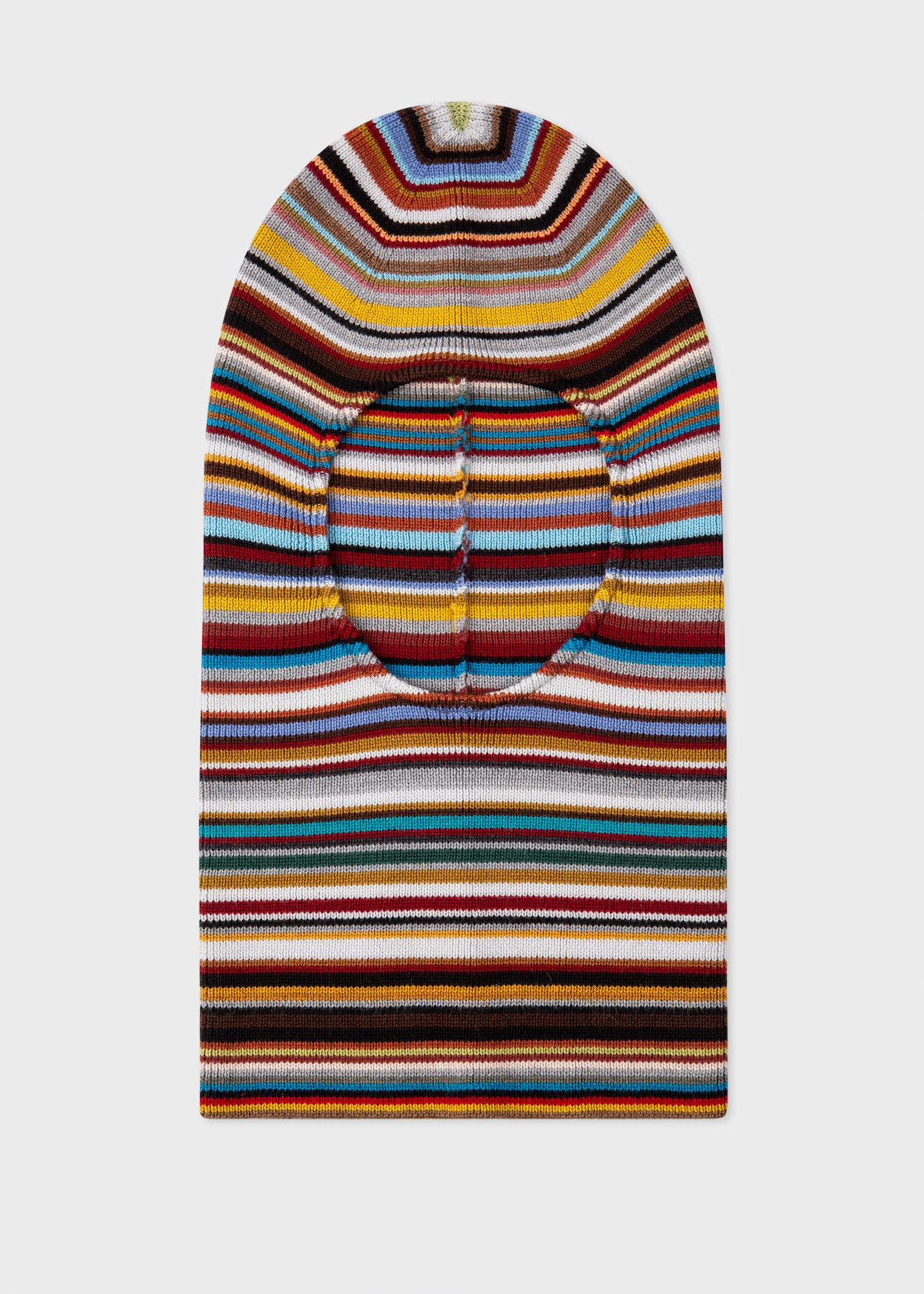 Paul Smith Men's 'signature Stripe' Wool Balaclava 