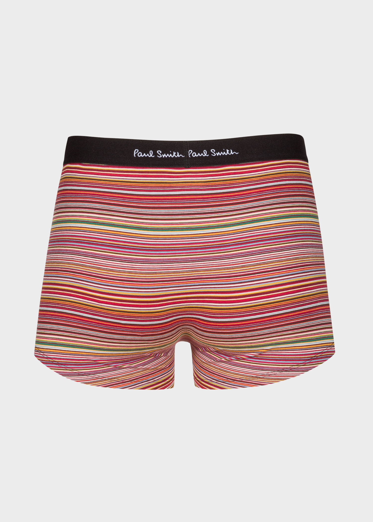 90s paul smith two-tuck stripe スラックス Organic Cotton Black Low-Rise Boxer Briefs Three Pack
