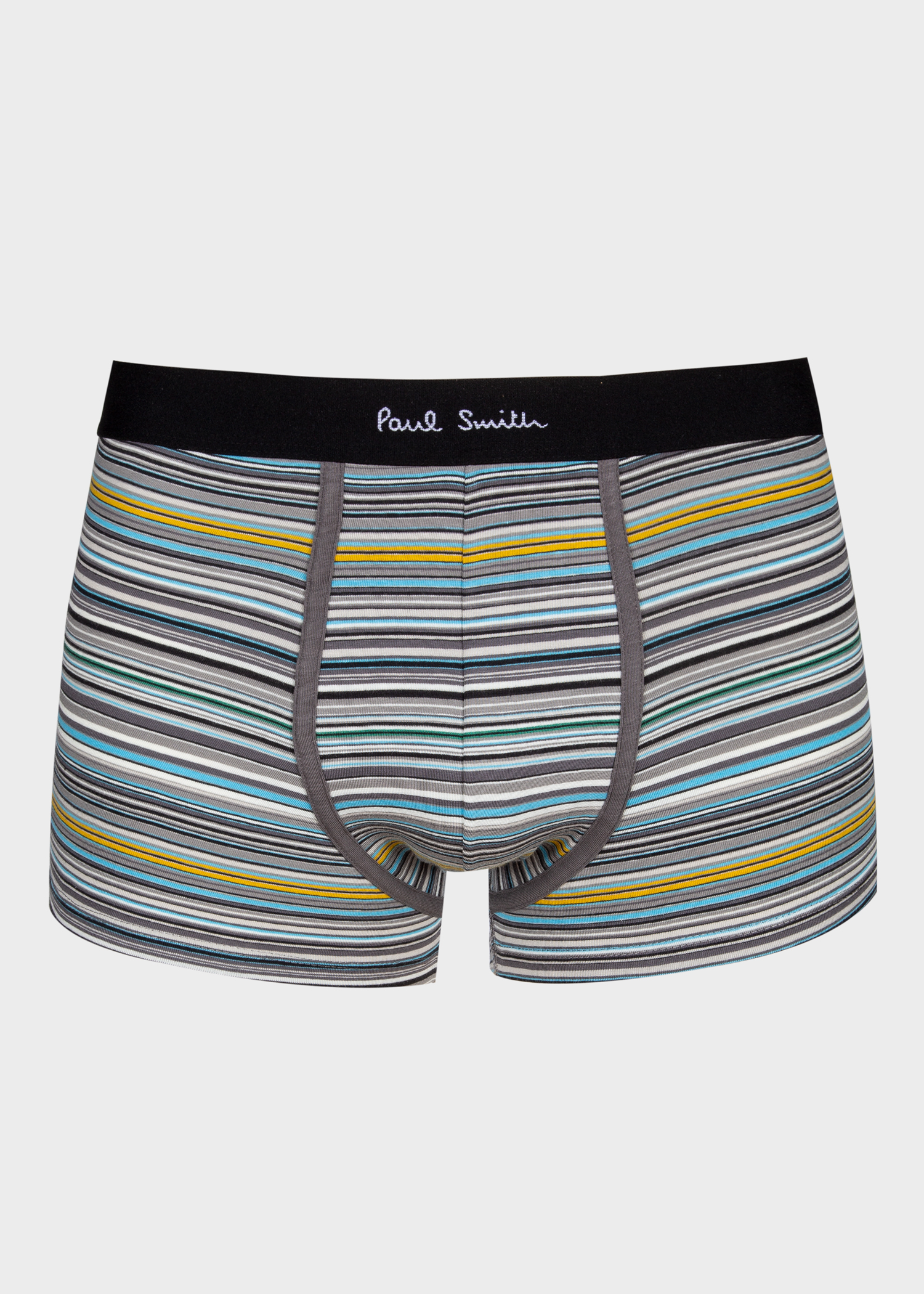 Signature Stripe' and Plain Boxer Briefs Five Pack