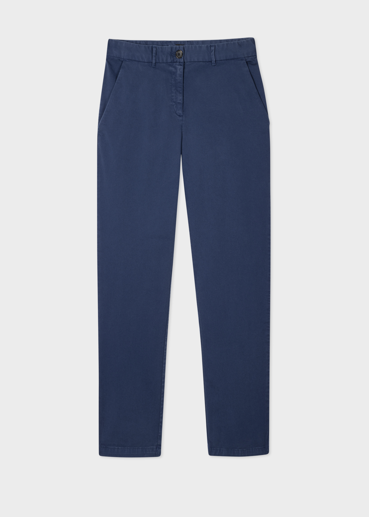 PS Paul Smith Women's Navy StretchCotton Chinos King's Cross