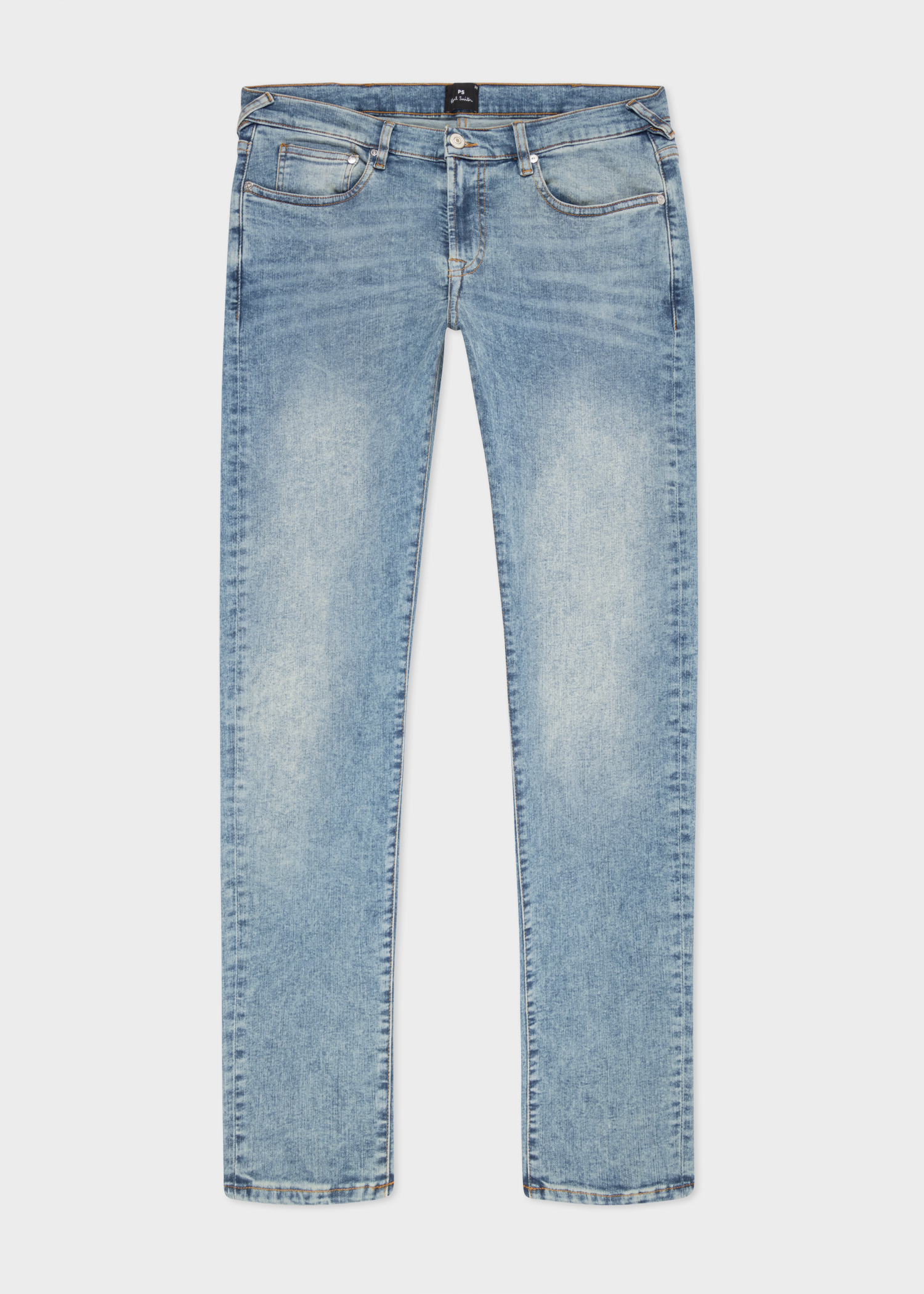 Slim-Fit Light-Wash 'Organic Reflex' Jeans