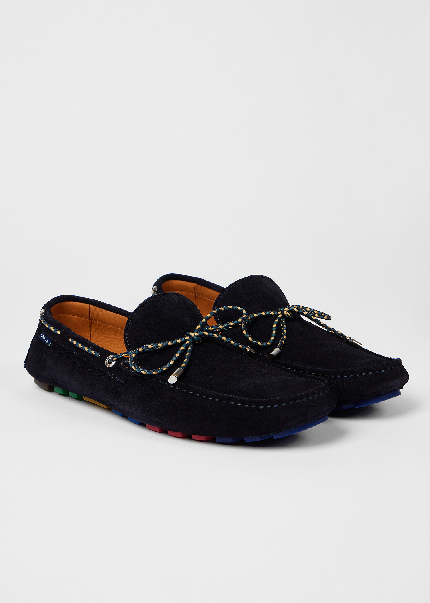 Navy Suede 'Springfield' Loafers