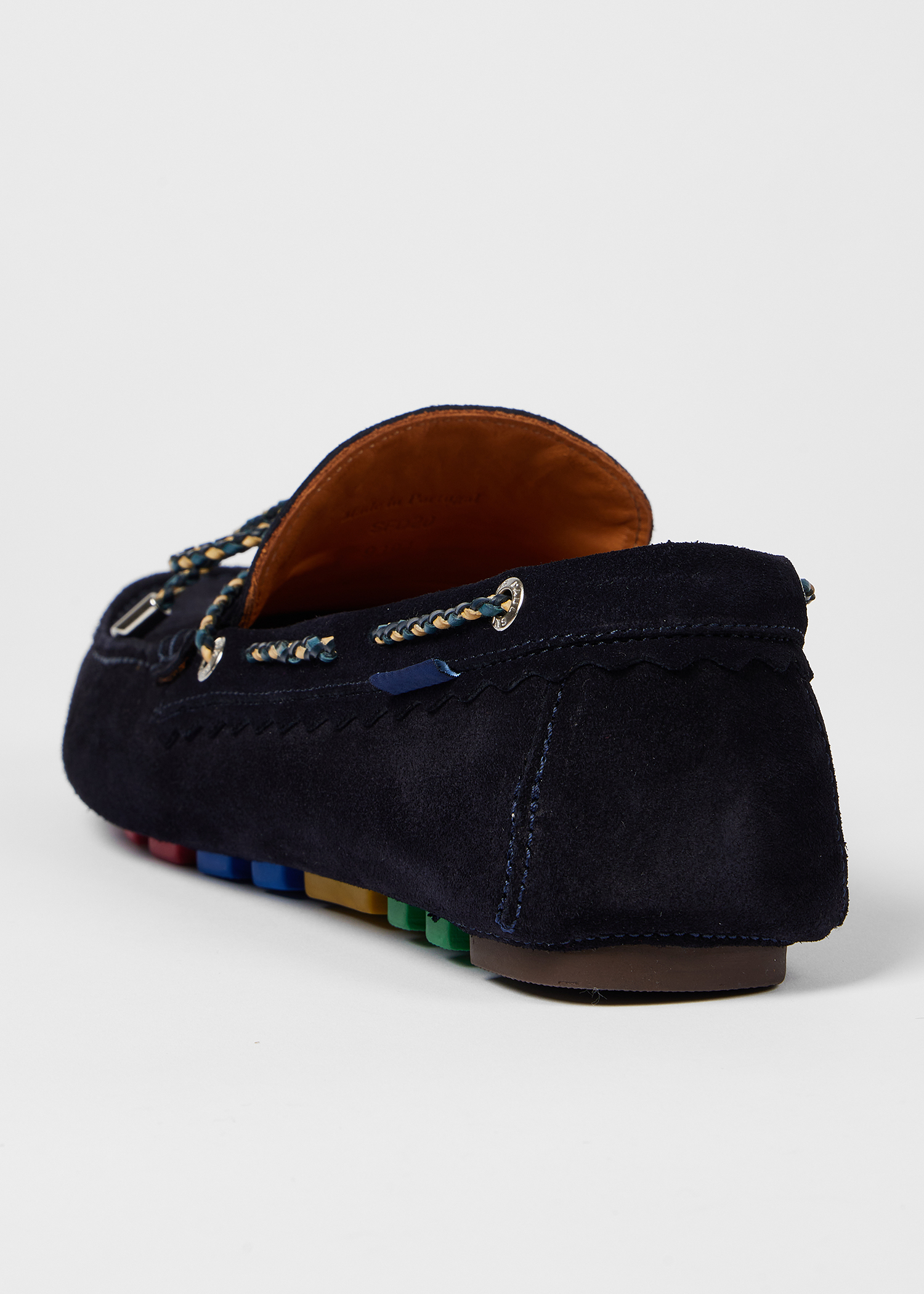 Navy Suede 'Springfield' Loafers