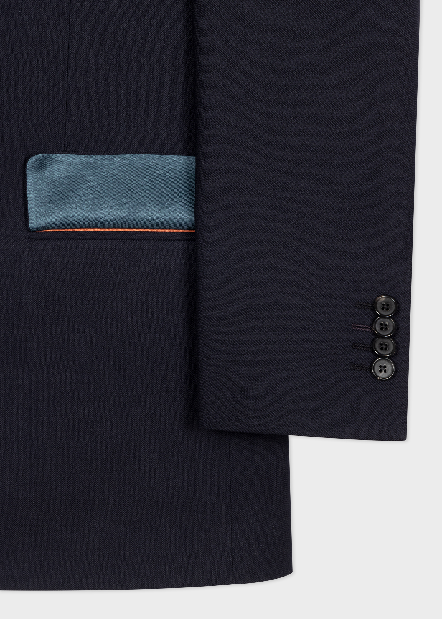 The Soho - Men's Tailored-Fit Black Wool 'A Suit To Travel In' The Soho - Men's Tailored-Fit Black Wool 'A Suit To Travel In'
