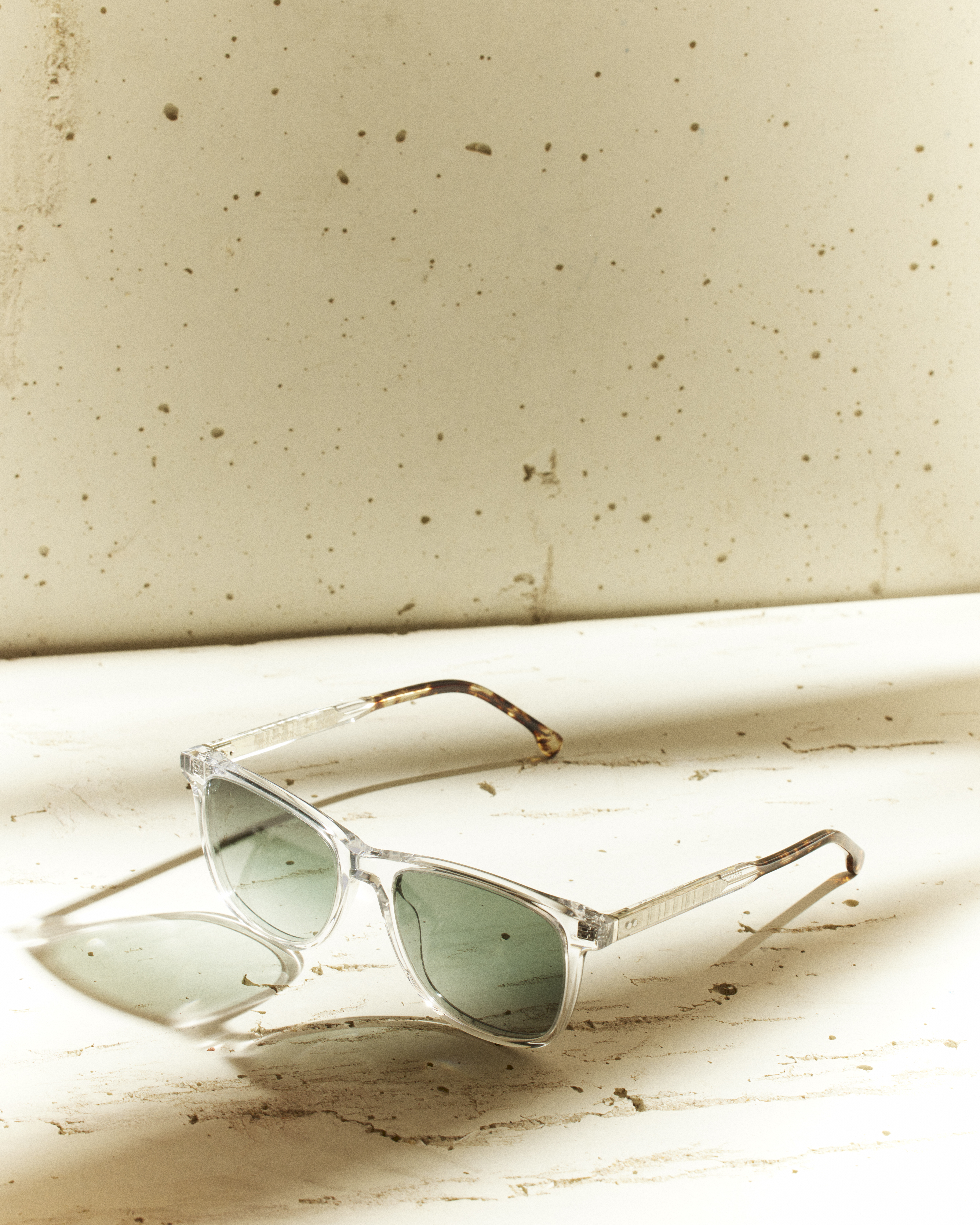 Crystal Havana 'Gibson' Sunglasses