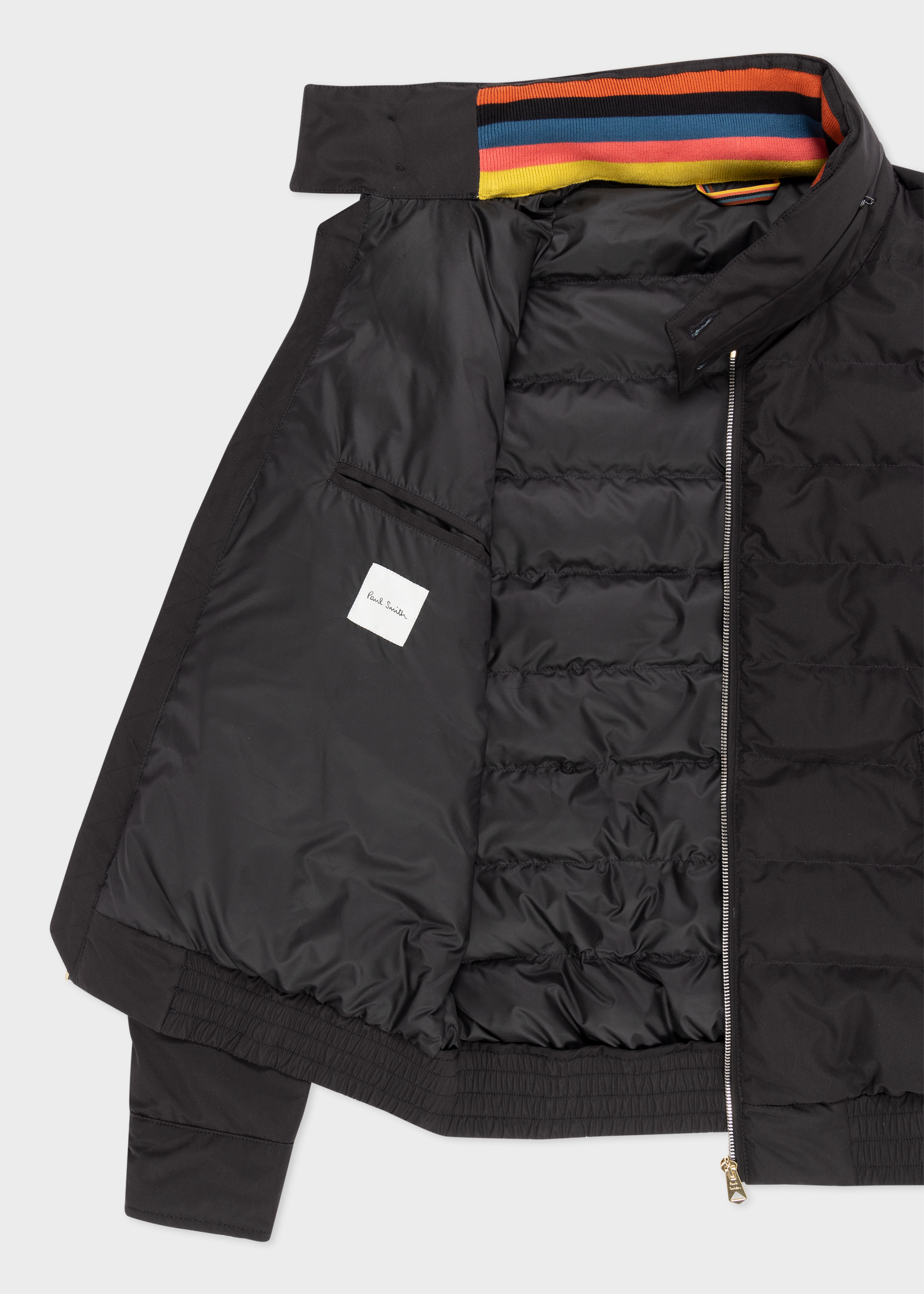 Paul Smith Black Quilted Down Jacket | King