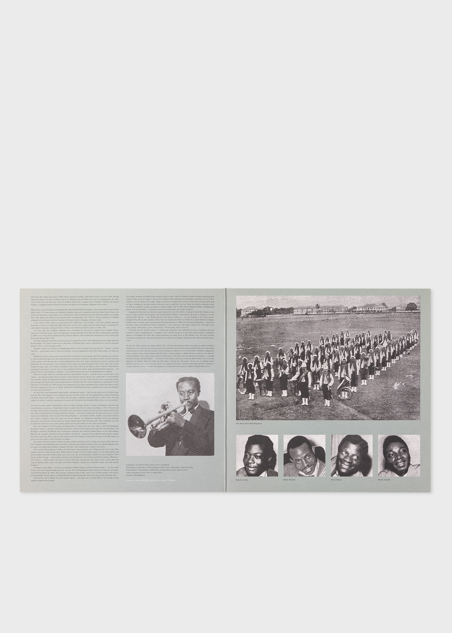 英2LP Various Marvellous Boy: Calypso From West Africa (2LP) HJRLP038 Honest Jons /00466 Marvellous Boy (Calypso From West Africa) | Honest Jon's Records