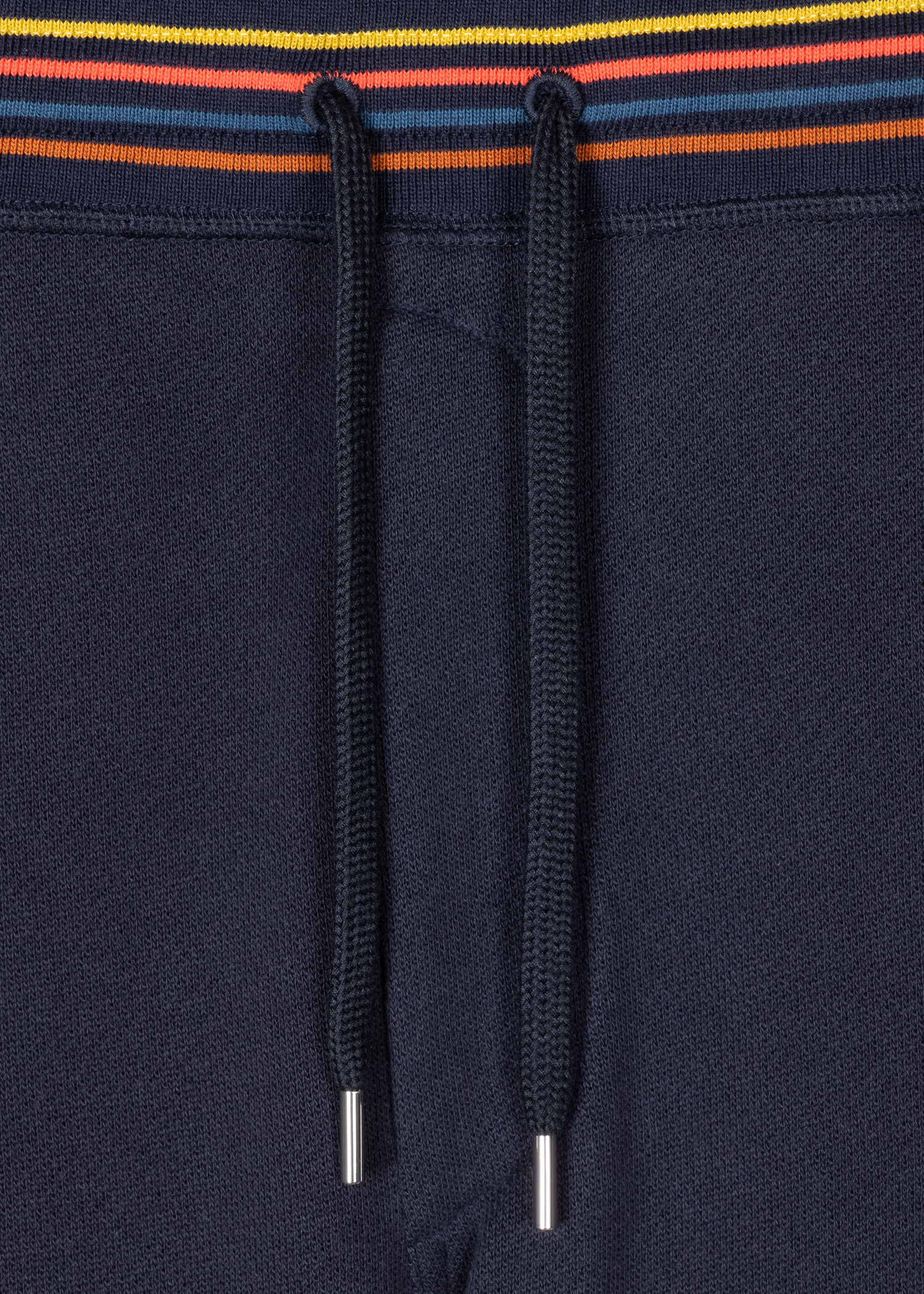 Navy Cotton 'Artist Stripe' Lounge Shorts