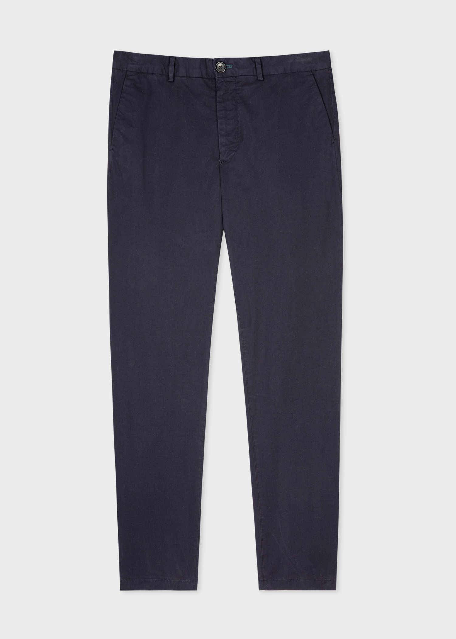 Navy Mid-Fit 'Broad Stripe Zebra' Chinos