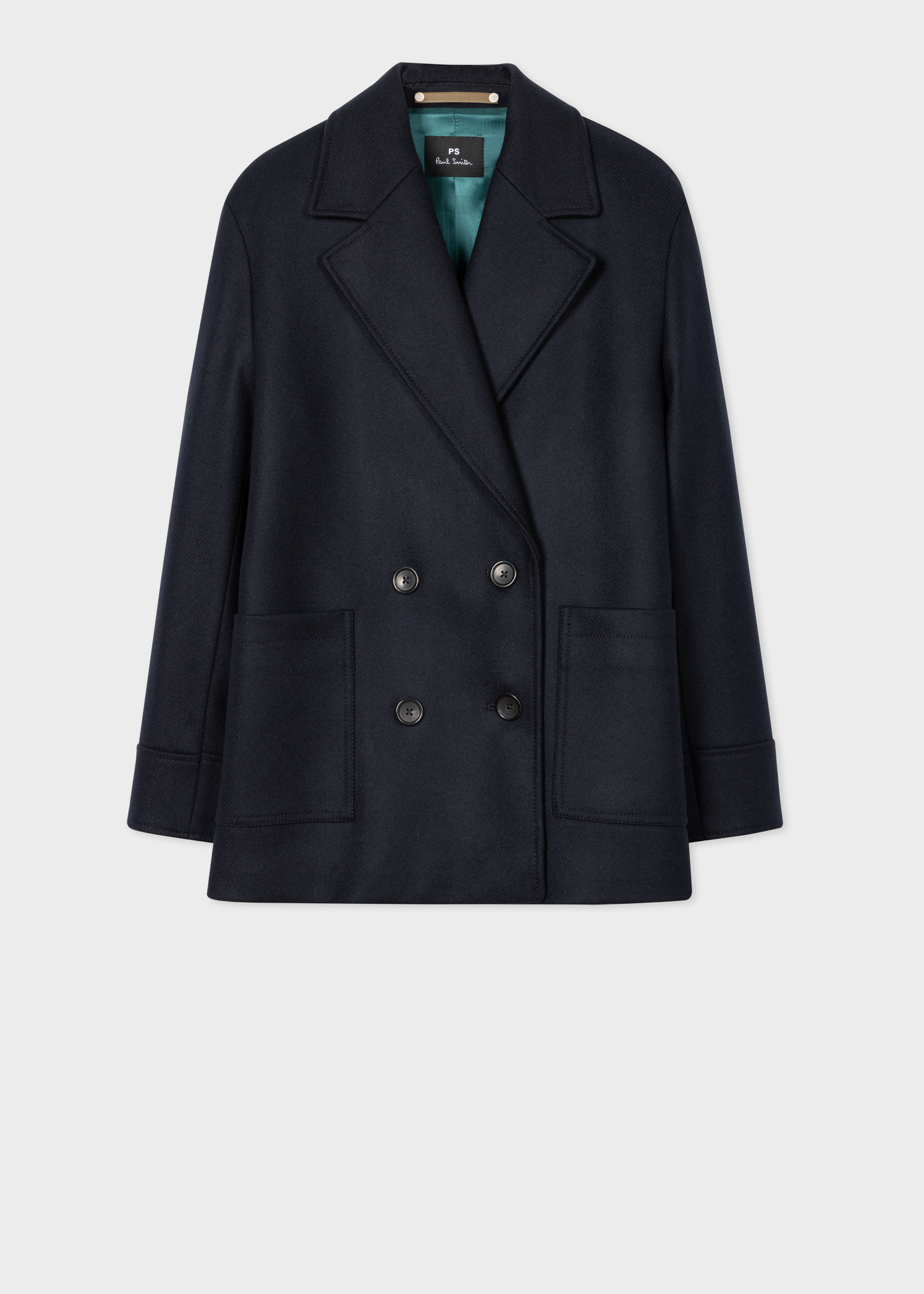 PAUL SMITH Wool and Cashmere-Blend Overcoat for Men