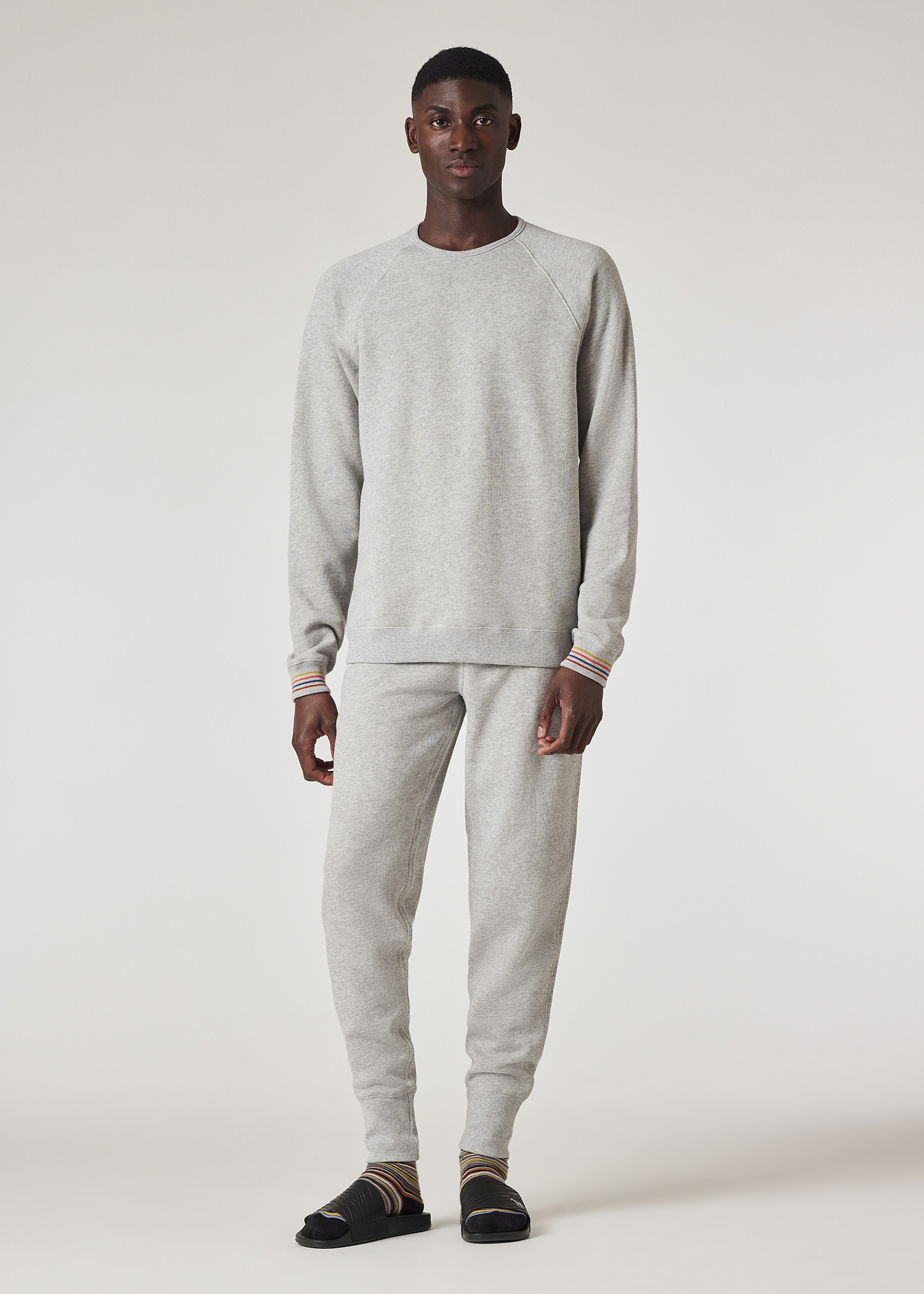 Navy Cotton 'Artist Stripe' Lounge Pants Navy Cotton 'Artist Stripe' Lounge Pants