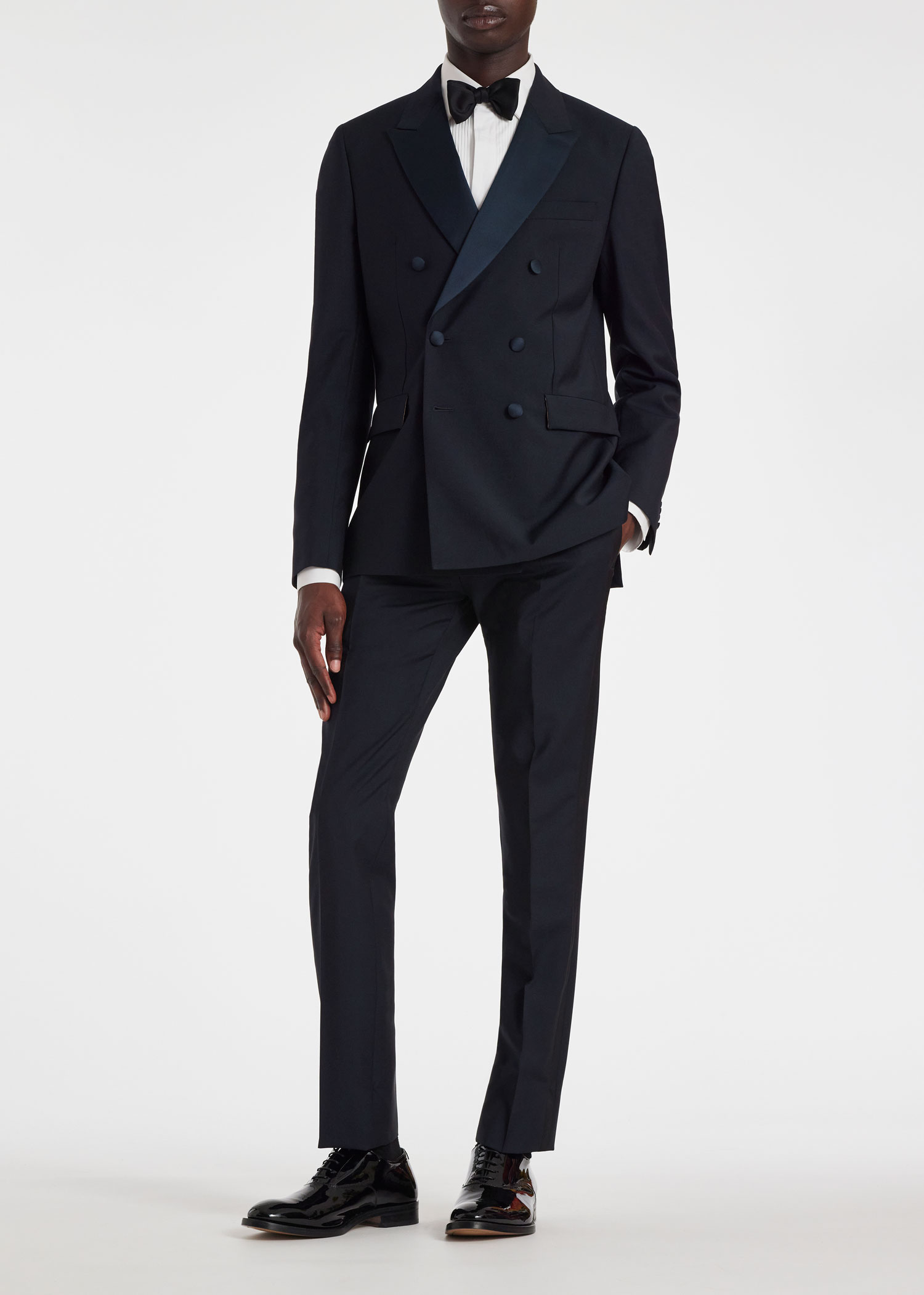 The Kensington - Slim-Fit Navy Wool-Mohair Double-Breasted Evening Suit