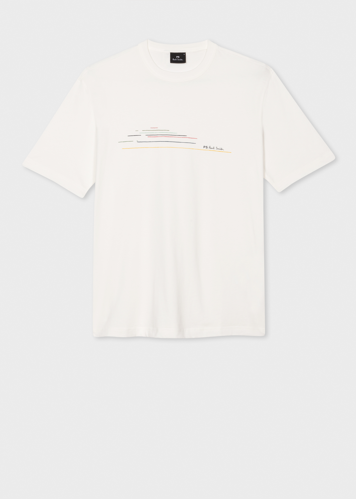 Ecru Oversized Tee with Shells