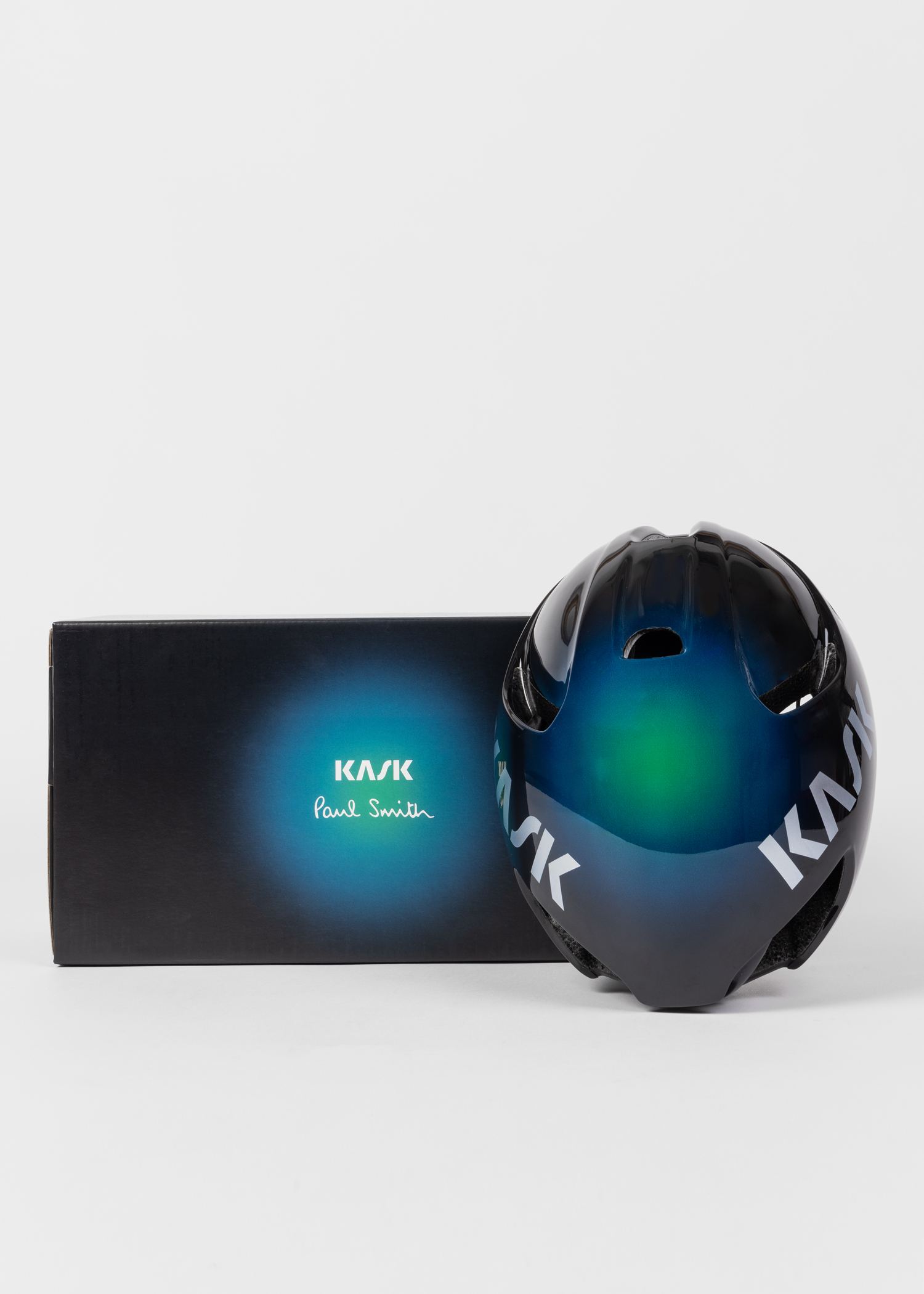 Paul Smith + Kask 'Ombre Green' Utopia Cycling Helmet