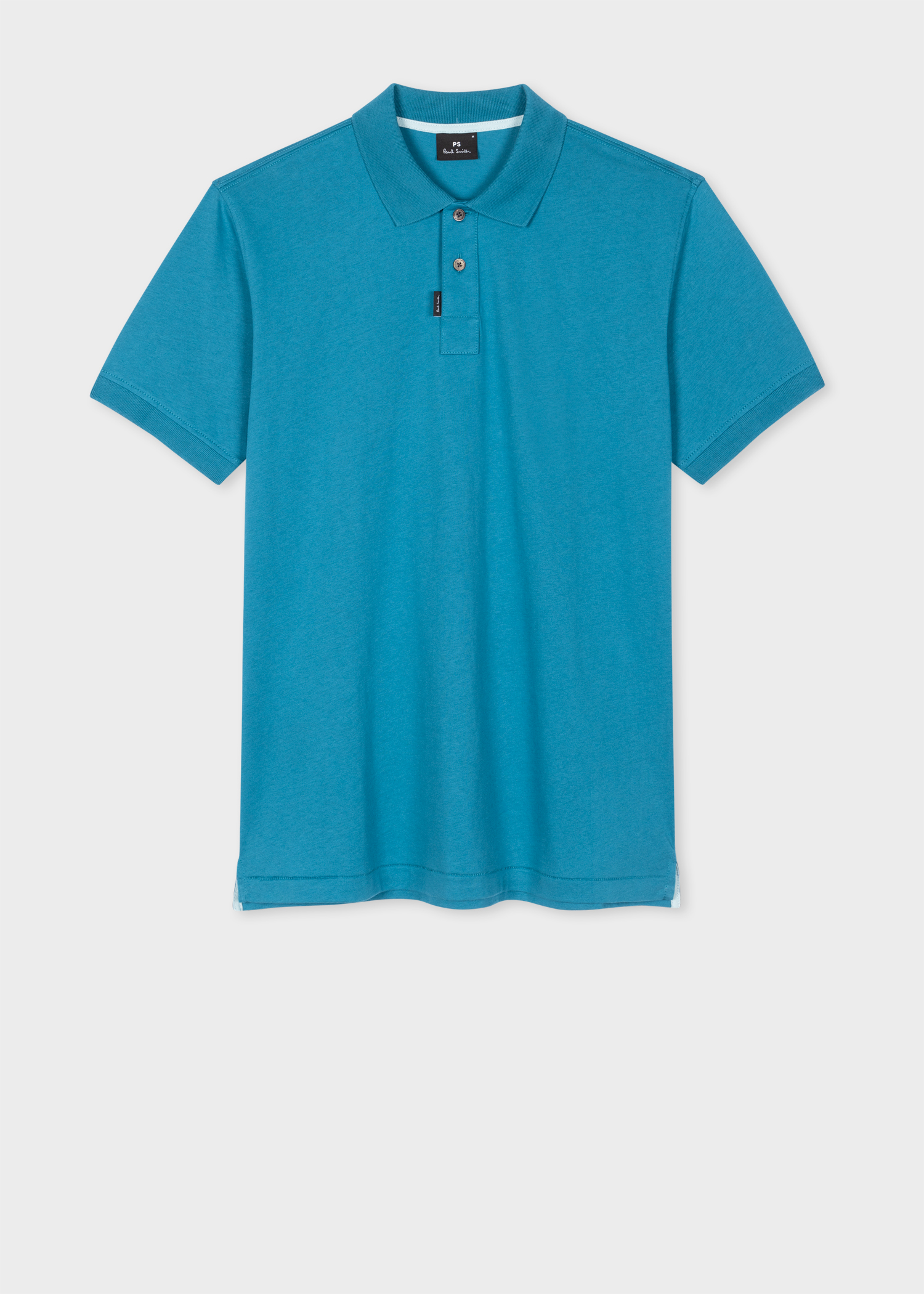 Men's Teal Organic Cotton Polo Shirt