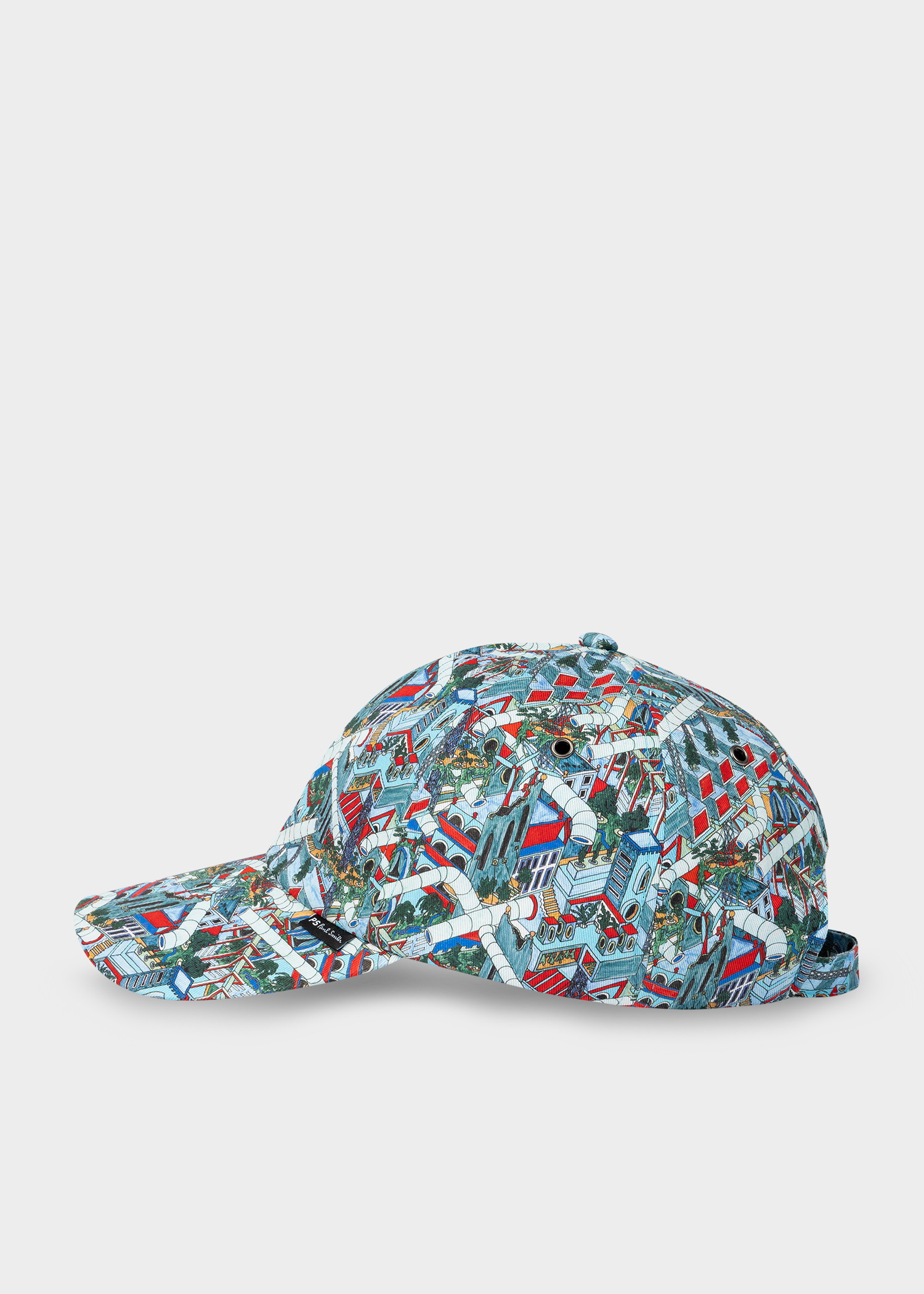 Men's Blue 'Jack's World' Cotton Cap