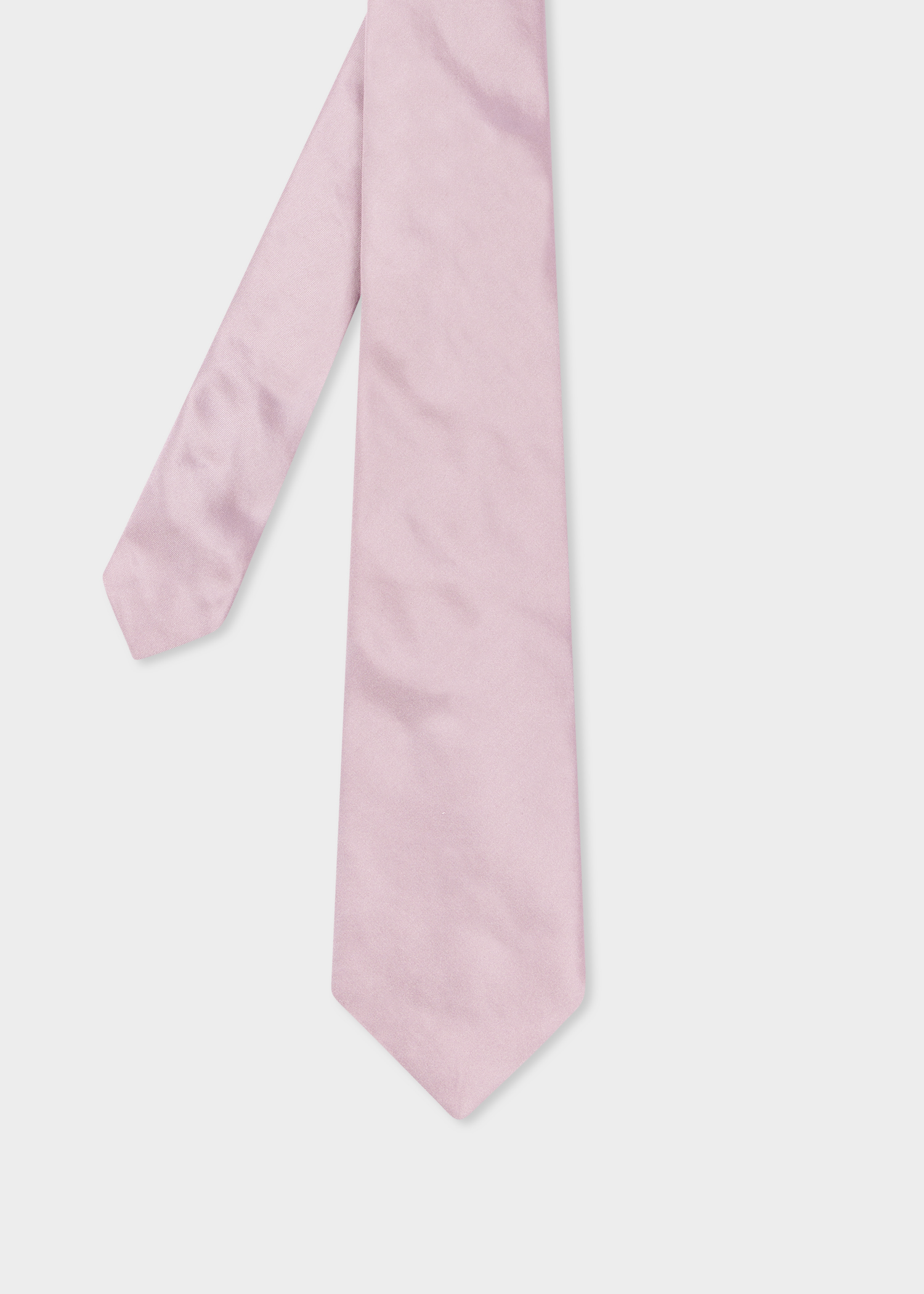 Men's Light Pink Silk Tie