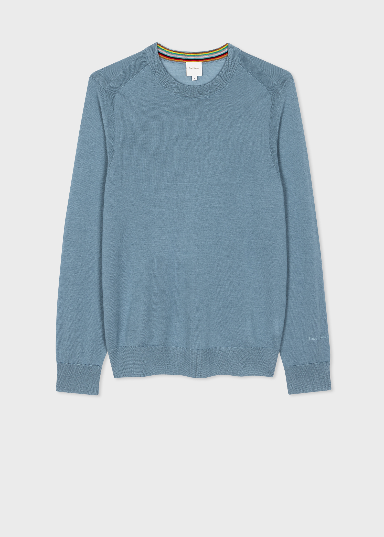 Paul Smith Blue Printed Sweater