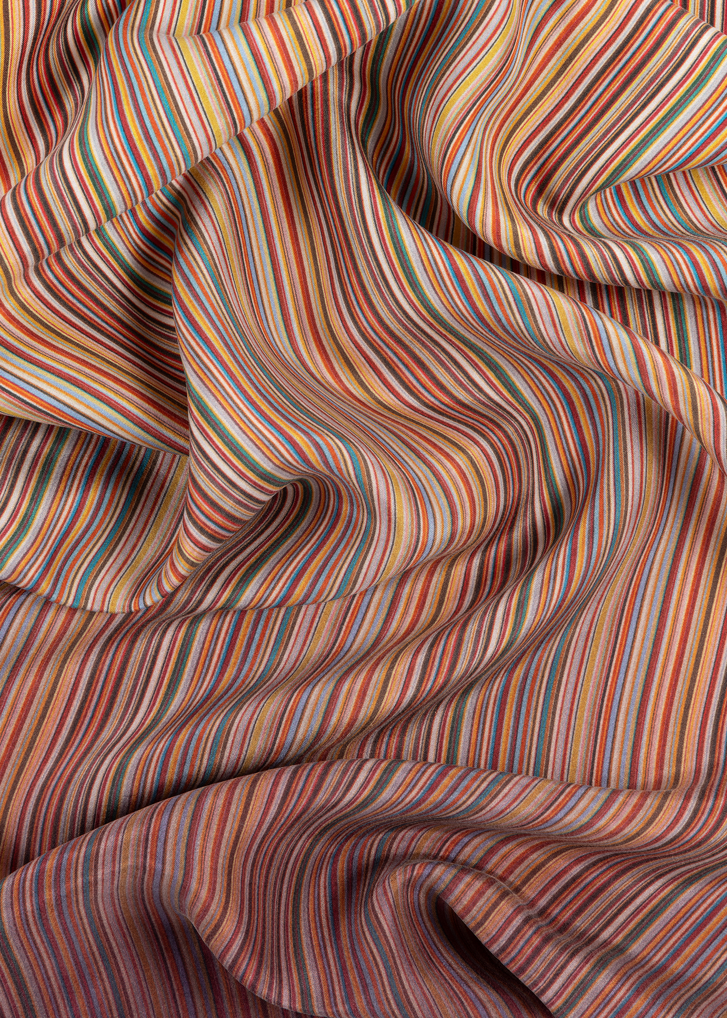 スカーフ PAUL SMITH Woman Scarf Multicolor W1A250BN101 90 Women's Multicolour 'Swirl' Silk Square Scarf