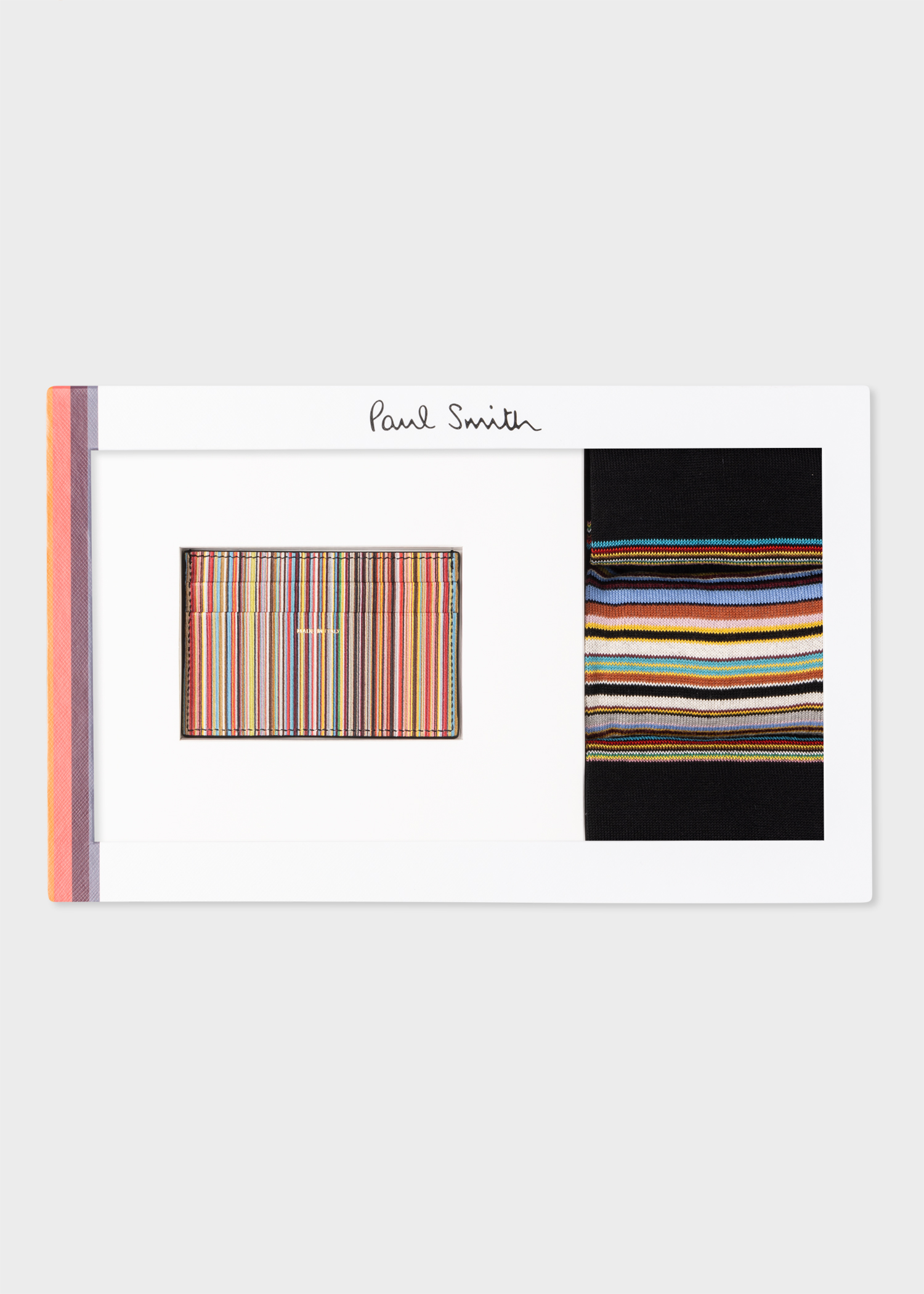 Classic Stripe Card Holder