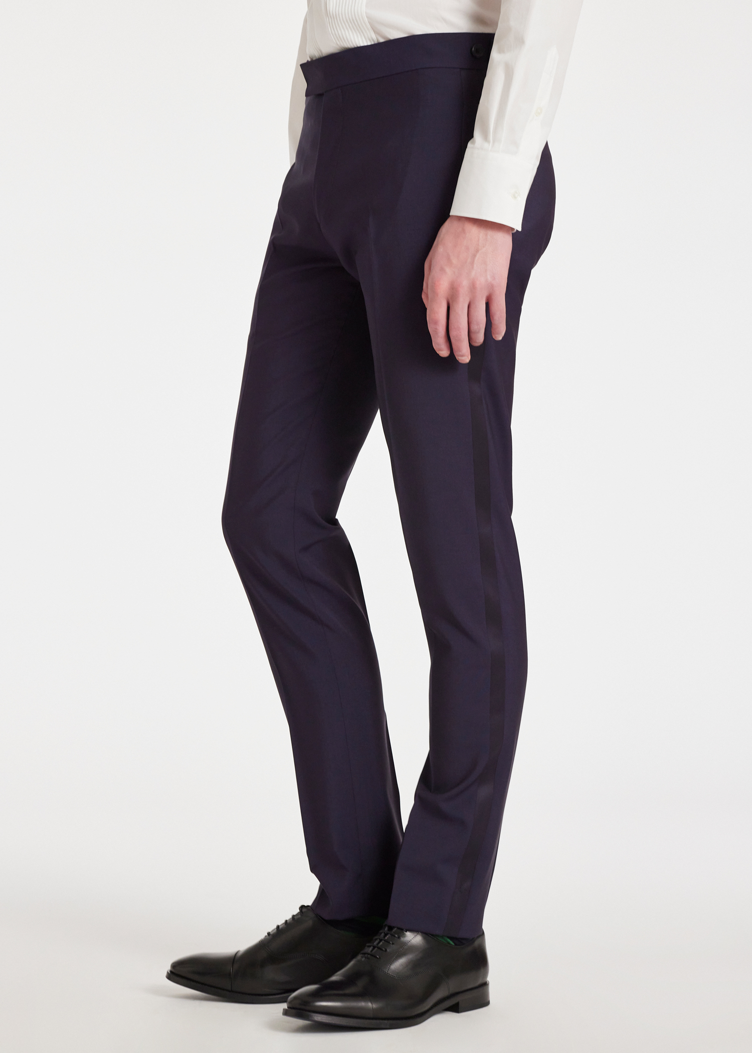 Paul Smith The Soho - Tailored-Fit Dark Blue Wool-Mohair Evening Suit ...